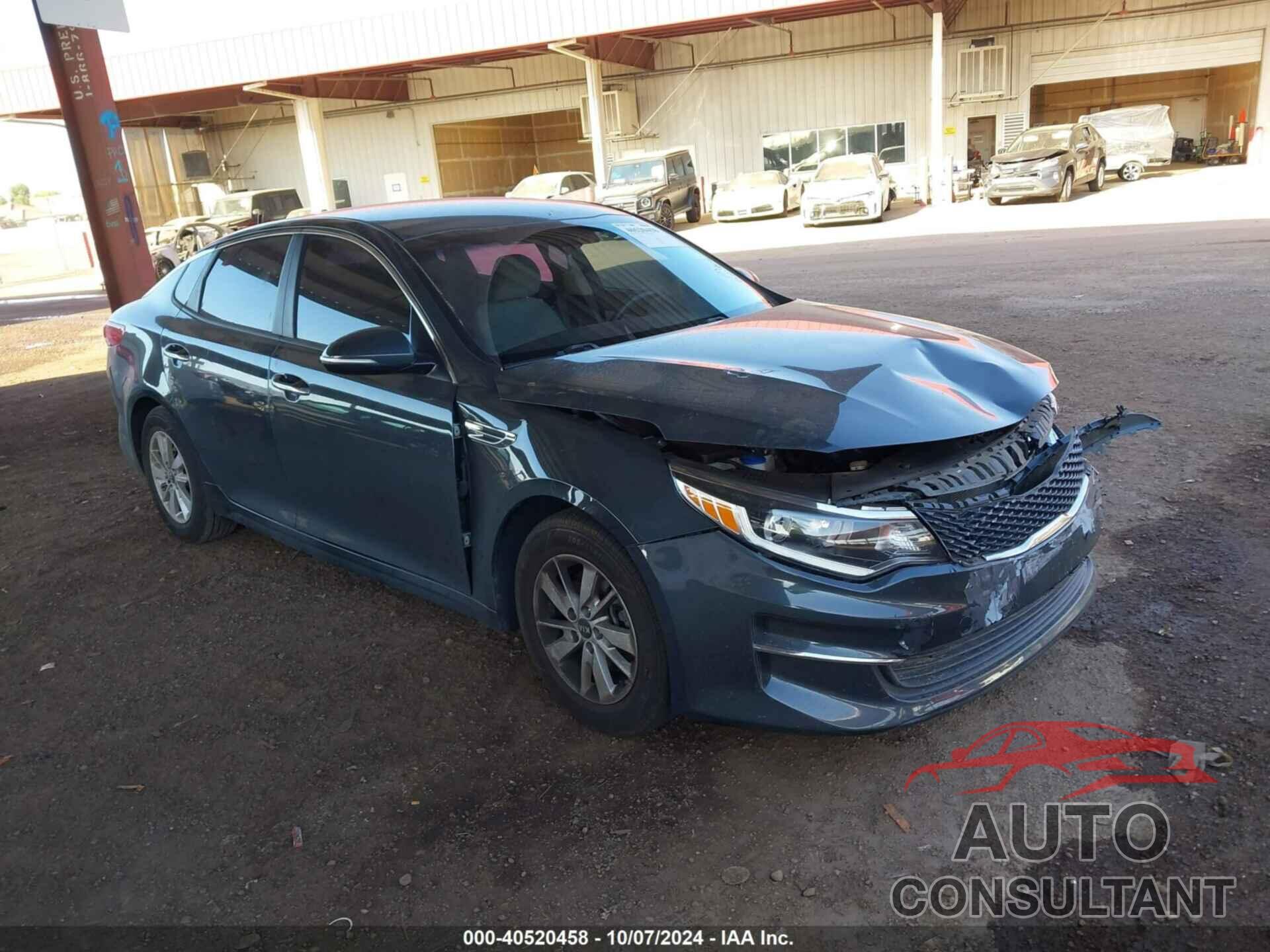 KIA OPTIMA 2016 - KNAGT4L3XG5092070