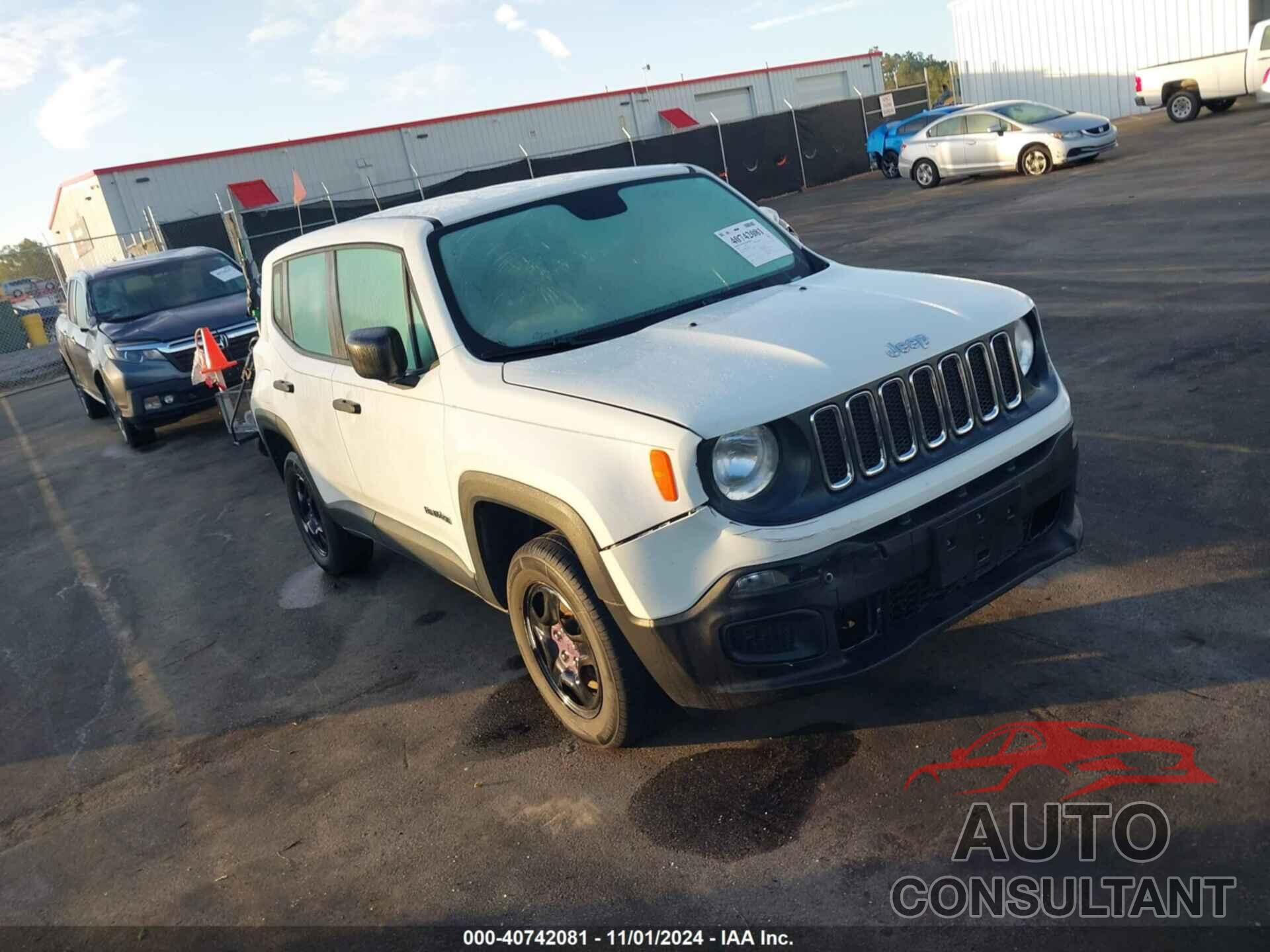 JEEP RENEGADE 2018 - ZACCJBAB1JPH00014