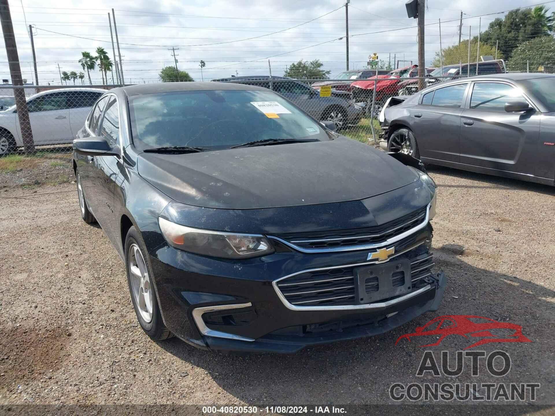 CHEVROLET MALIBU 2016 - 1G1ZB5ST1GF189635