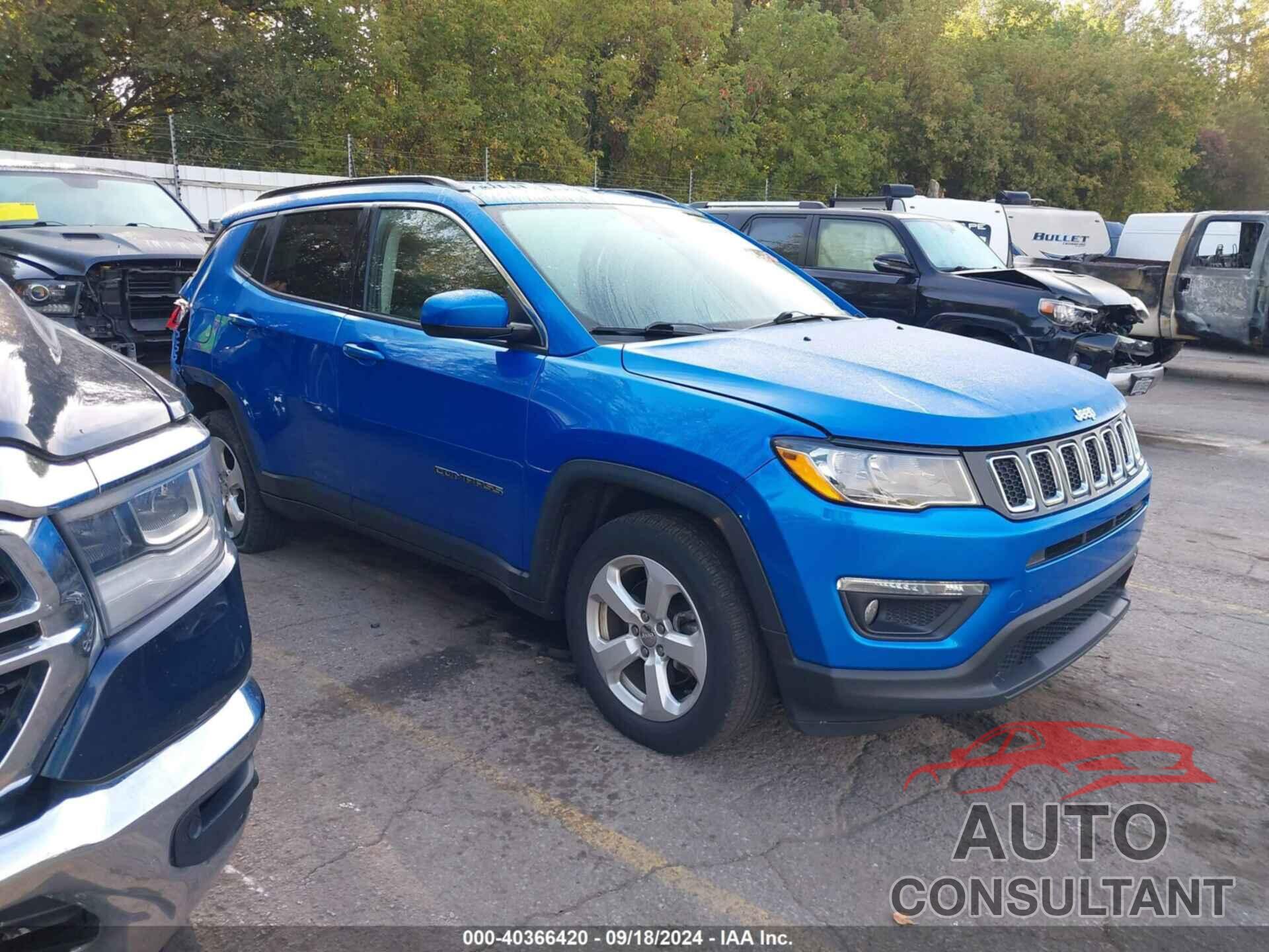 JEEP COMPASS 2019 - 3C4NJDBB8KT664092