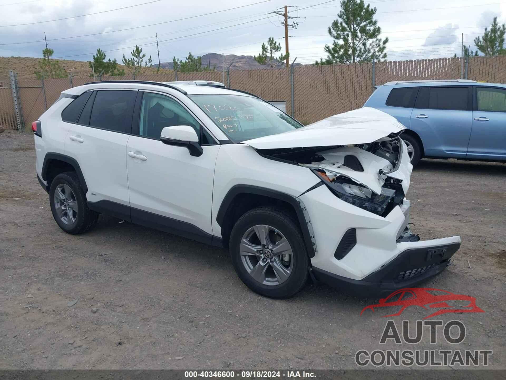 TOYOTA RAV4 HYBRID 2022 - 4T3MWRFV0NU078207