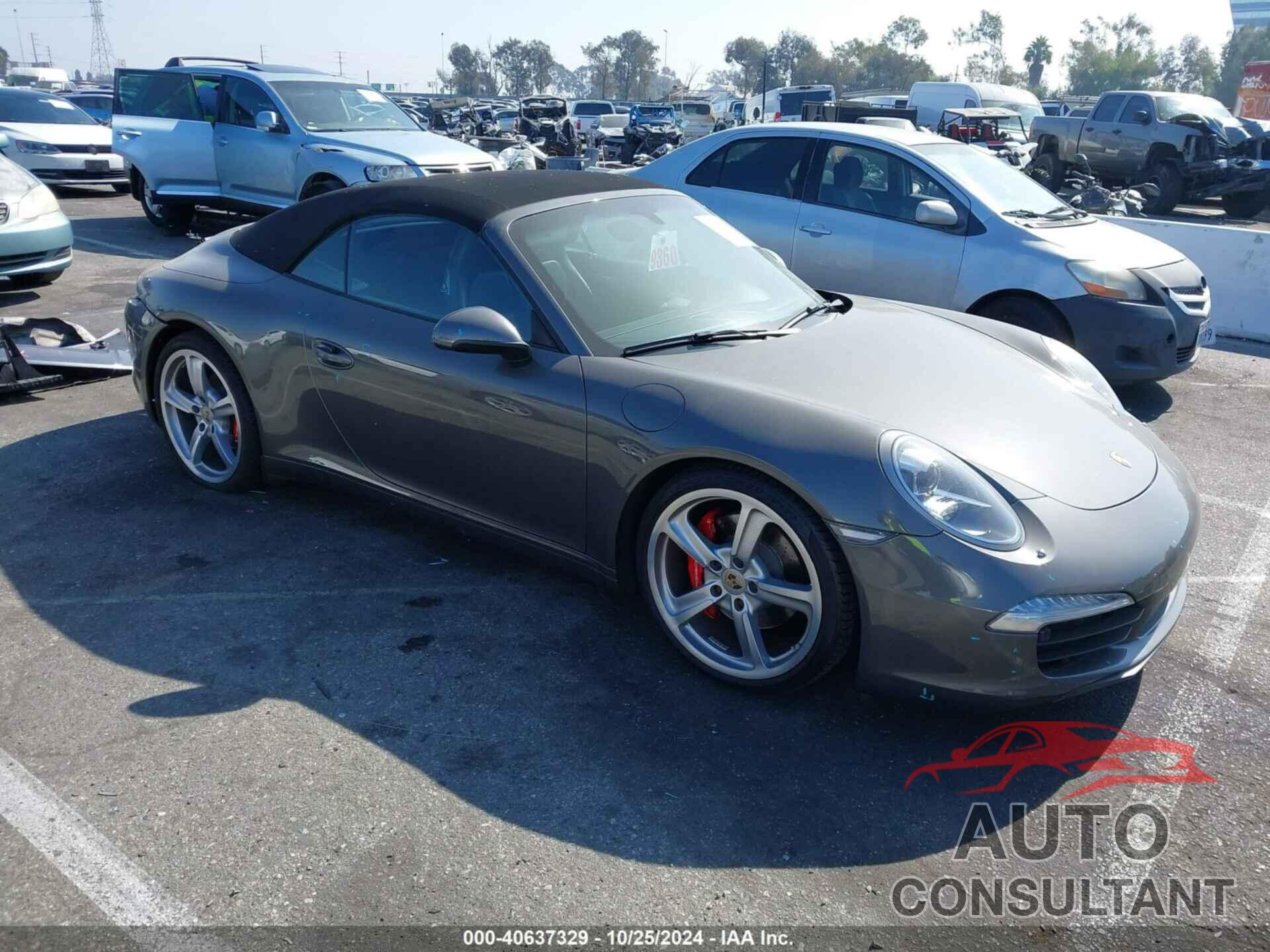 PORSCHE 911 2013 - WP0CB2A92DS155353