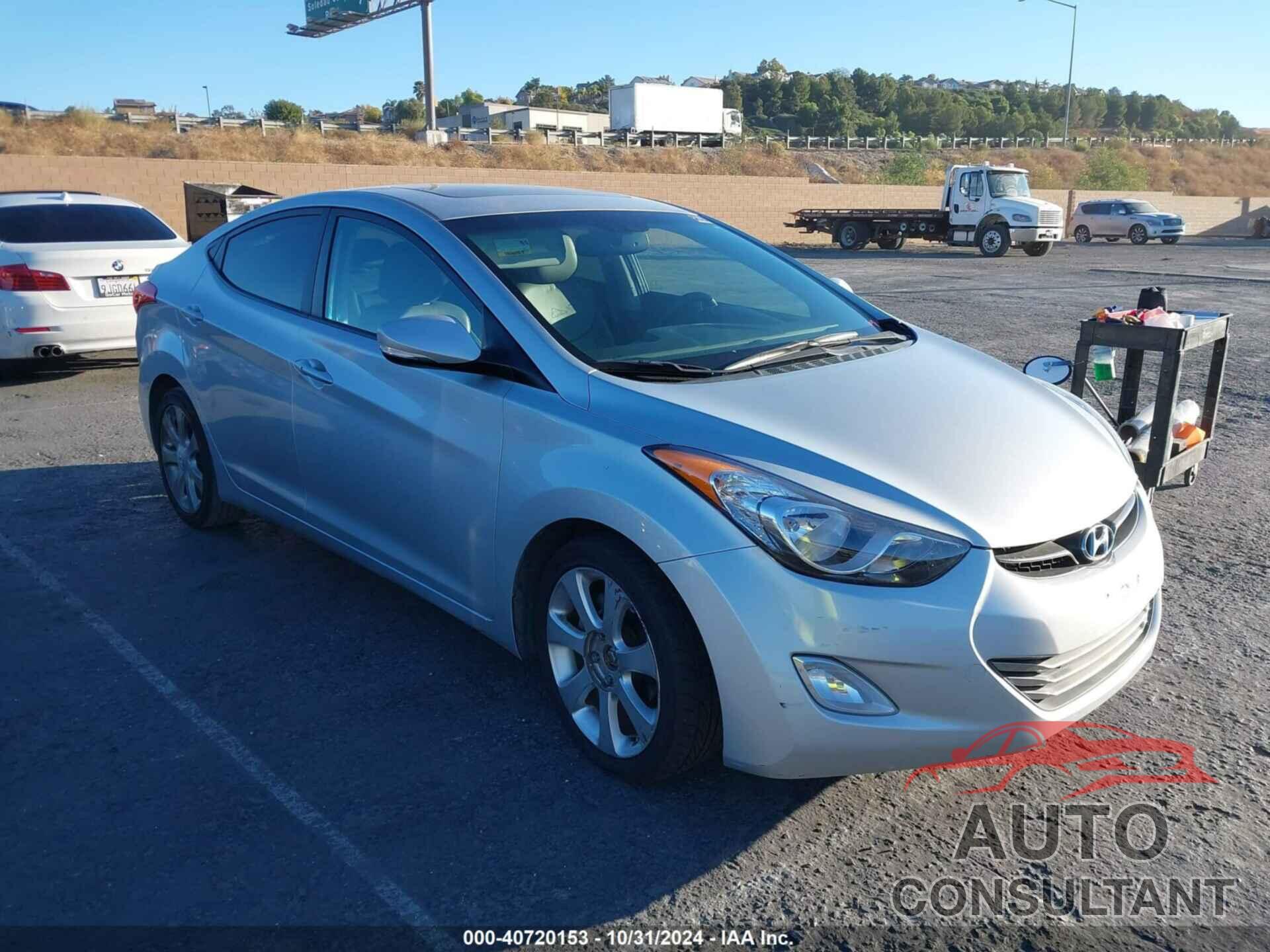 HYUNDAI ELANTRA 2012 - 5NPDH4AE8CH092686