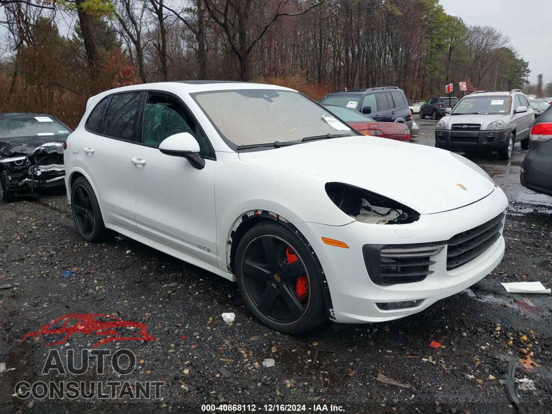PORSCHE CAYENNE 2016 - WP1AD2A28GLA76450