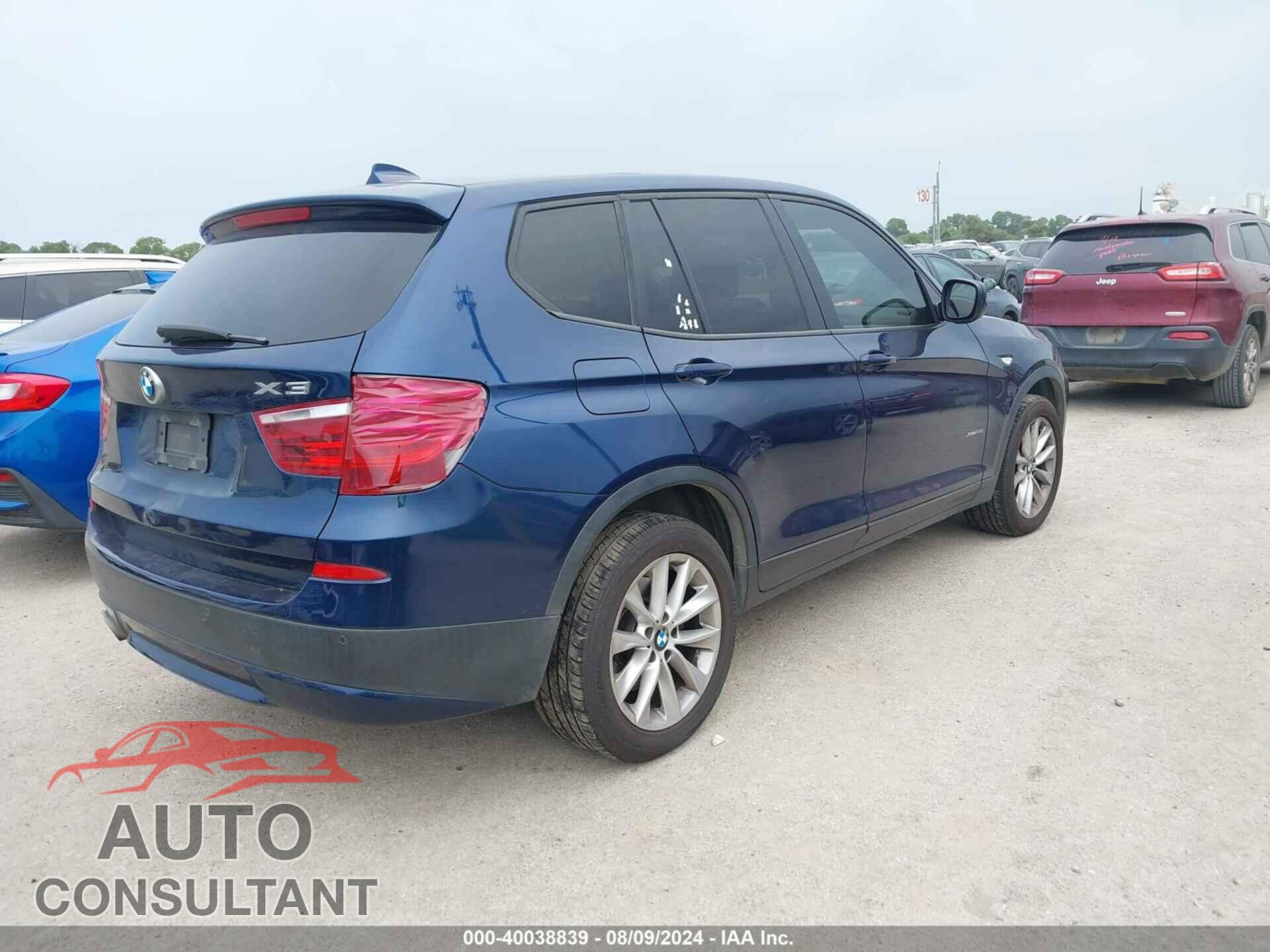 BMW X3 2014 - 5UXWX9C57E0D11788