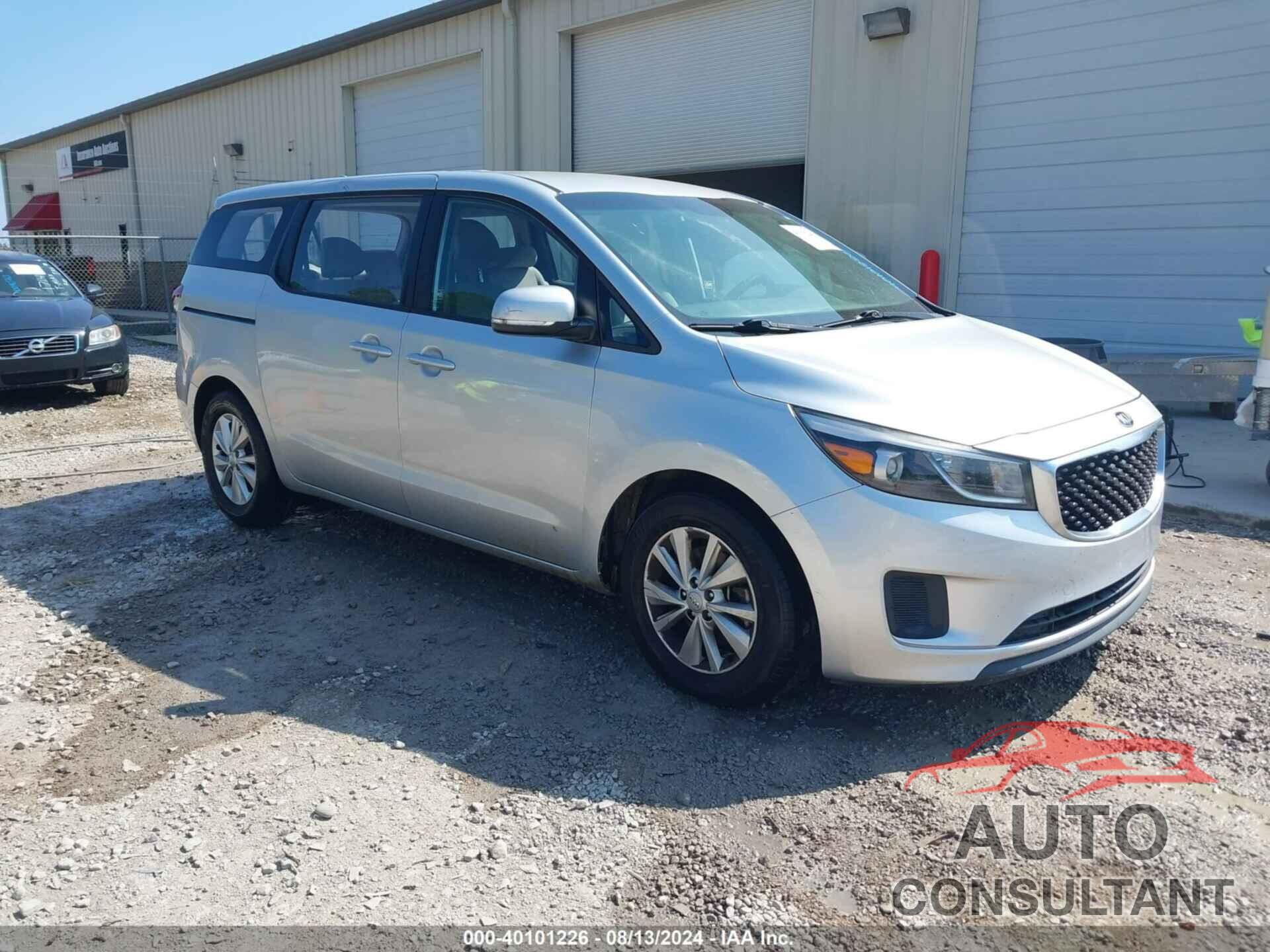 KIA SEDONA 2017 - KNDMA5C12H6279606