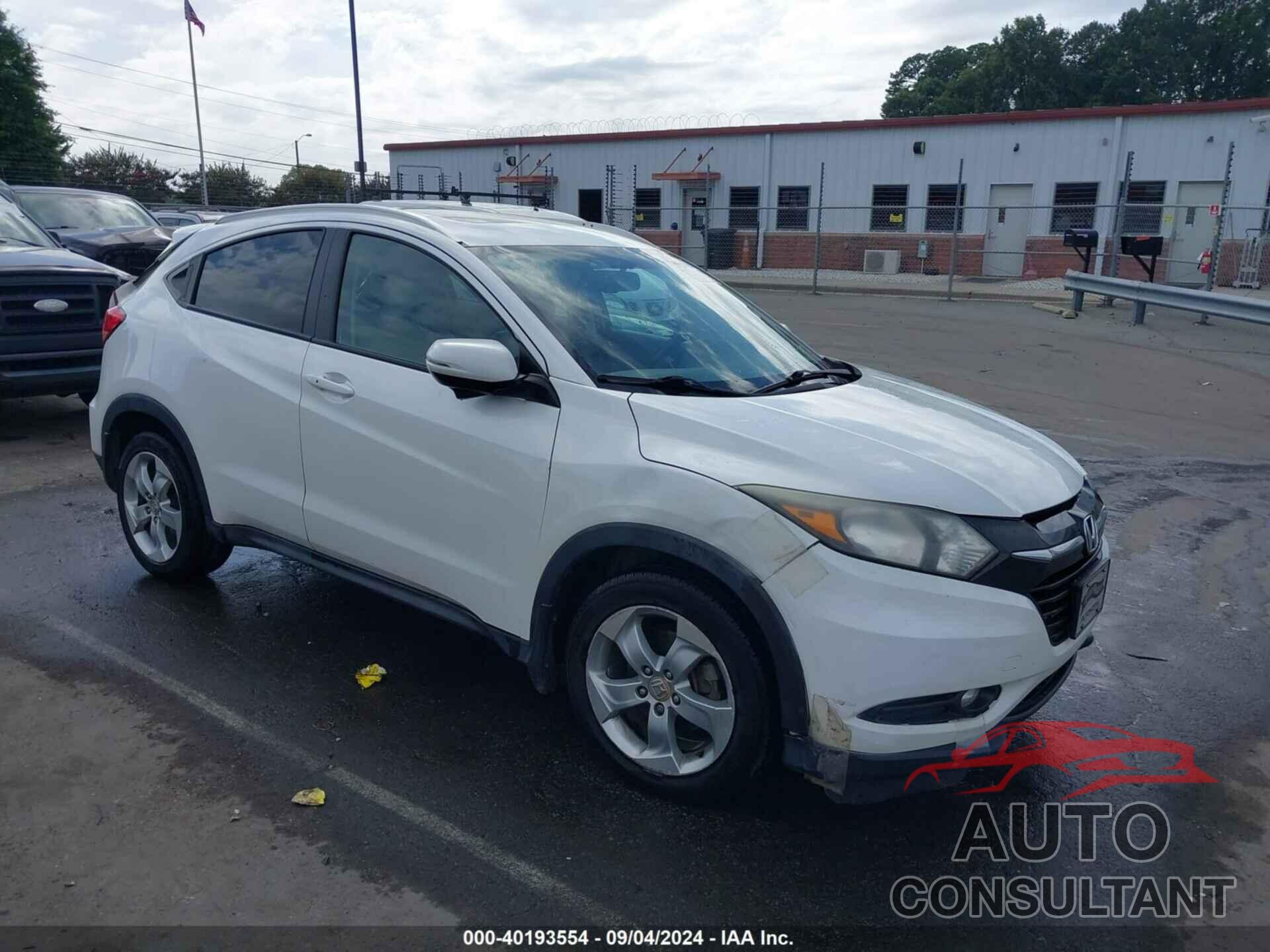 HONDA HR-V 2016 - 3CZRU6H78GM742521