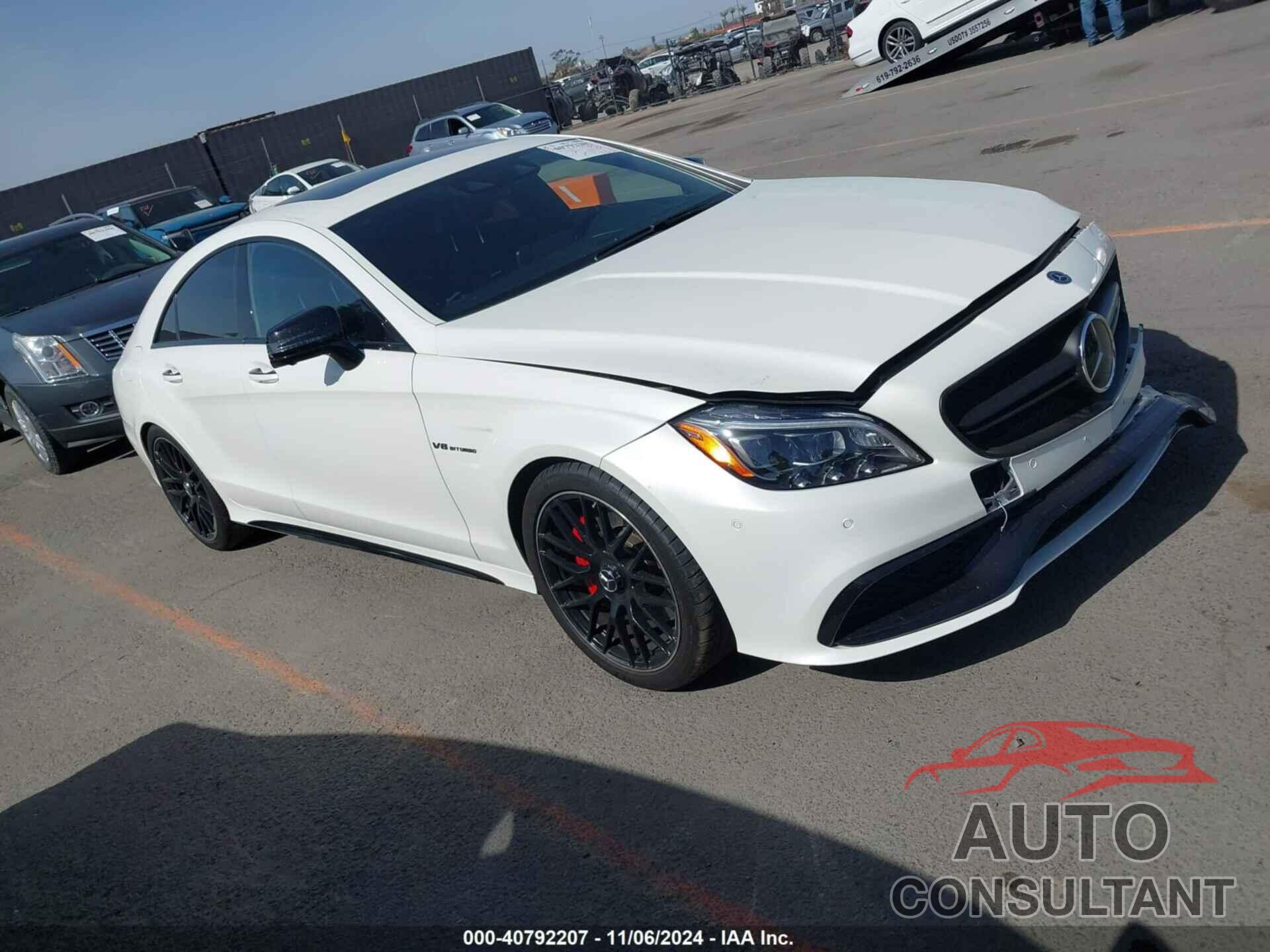 MERCEDES-BENZ AMG CLS 63 2017 - WDDLJ7GB5HA197169