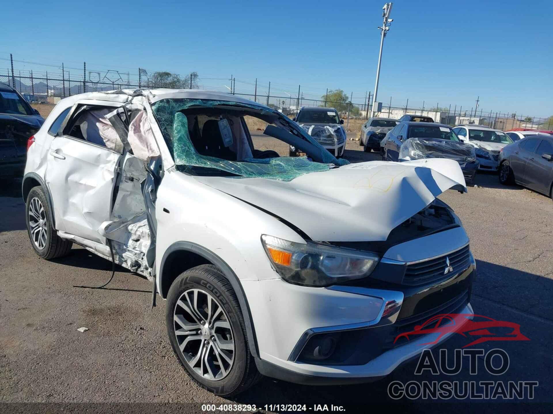 MITSUBISHI OUTLANDER SPORT 2016 - JA4AP3AU0GZ048231