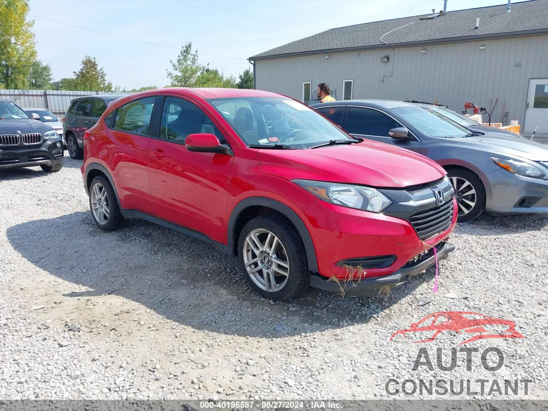 HONDA HR-V 2016 - 3CZRU6H33GM732993