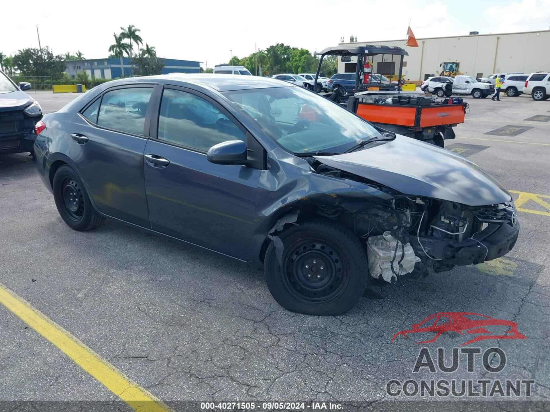 TOYOTA COROLLA 2016 - 2T1BURHEXGC524046