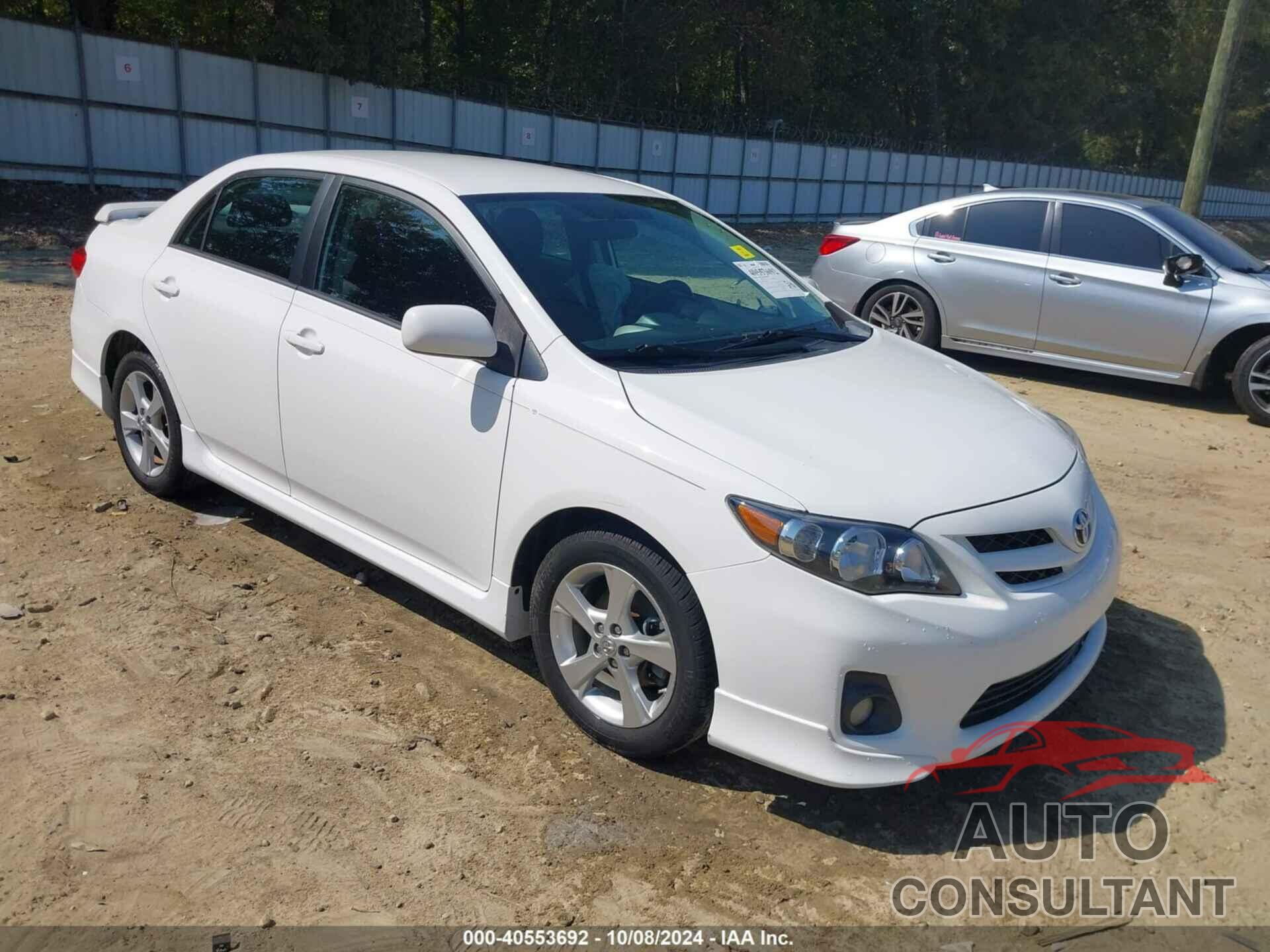 TOYOTA COROLLA 2013 - 5YFBU4EE9DP149642