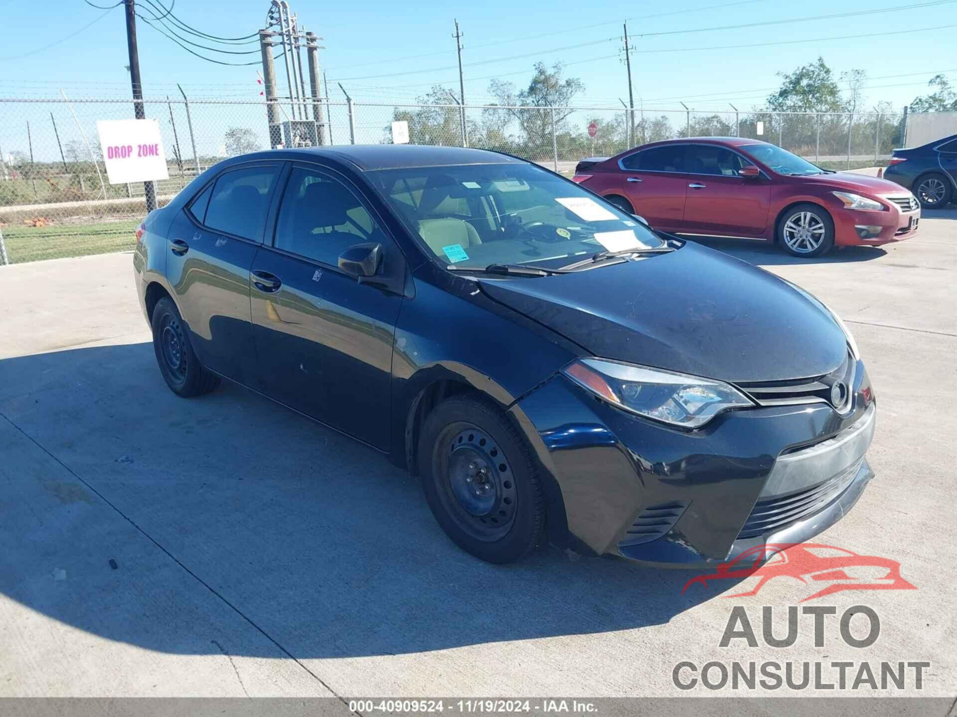 TOYOTA COROLLA 2014 - 5YFBURHE8EP176275