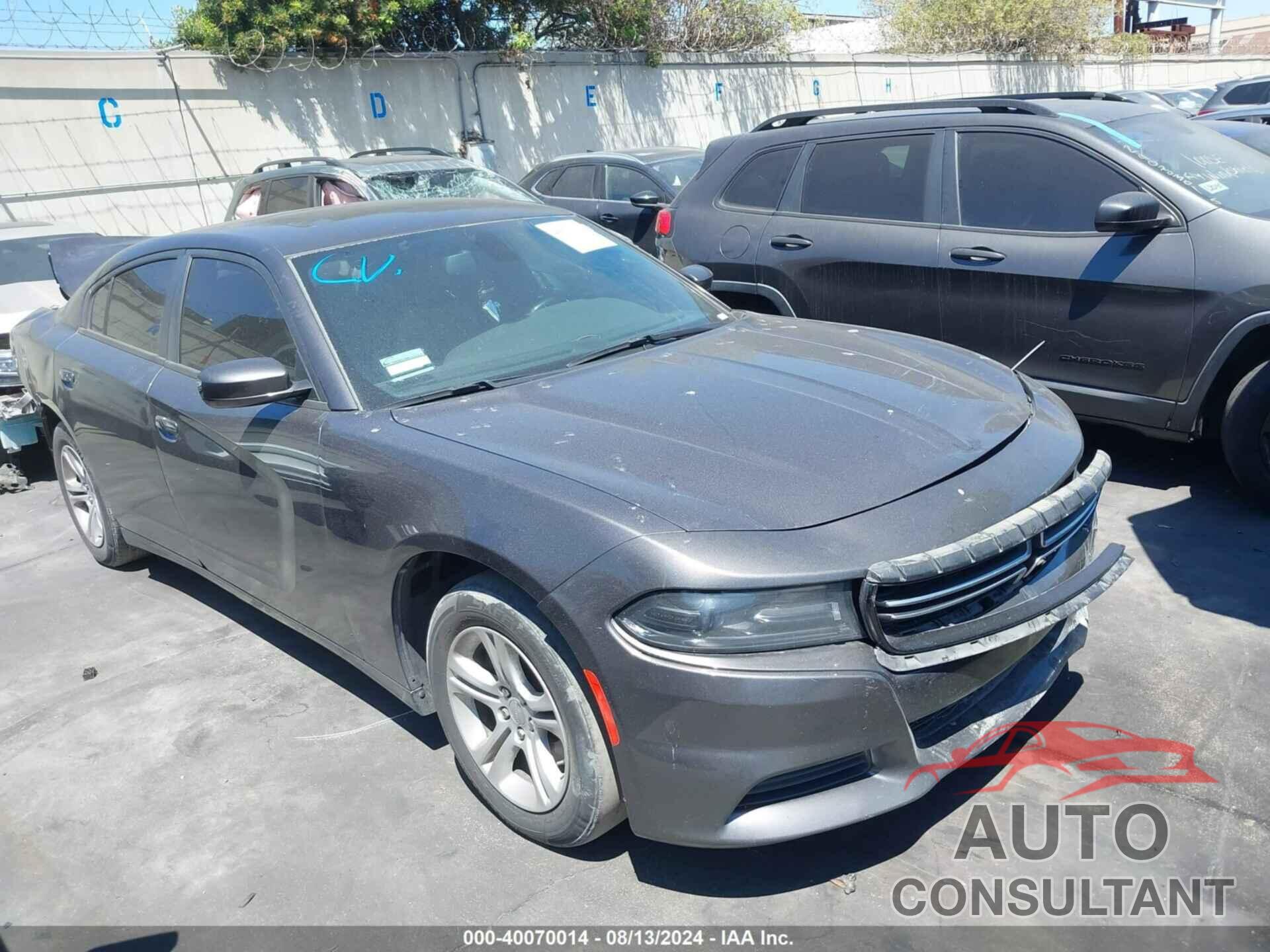 DODGE CHARGER 2016 - 2C3CDXBG8GH139890