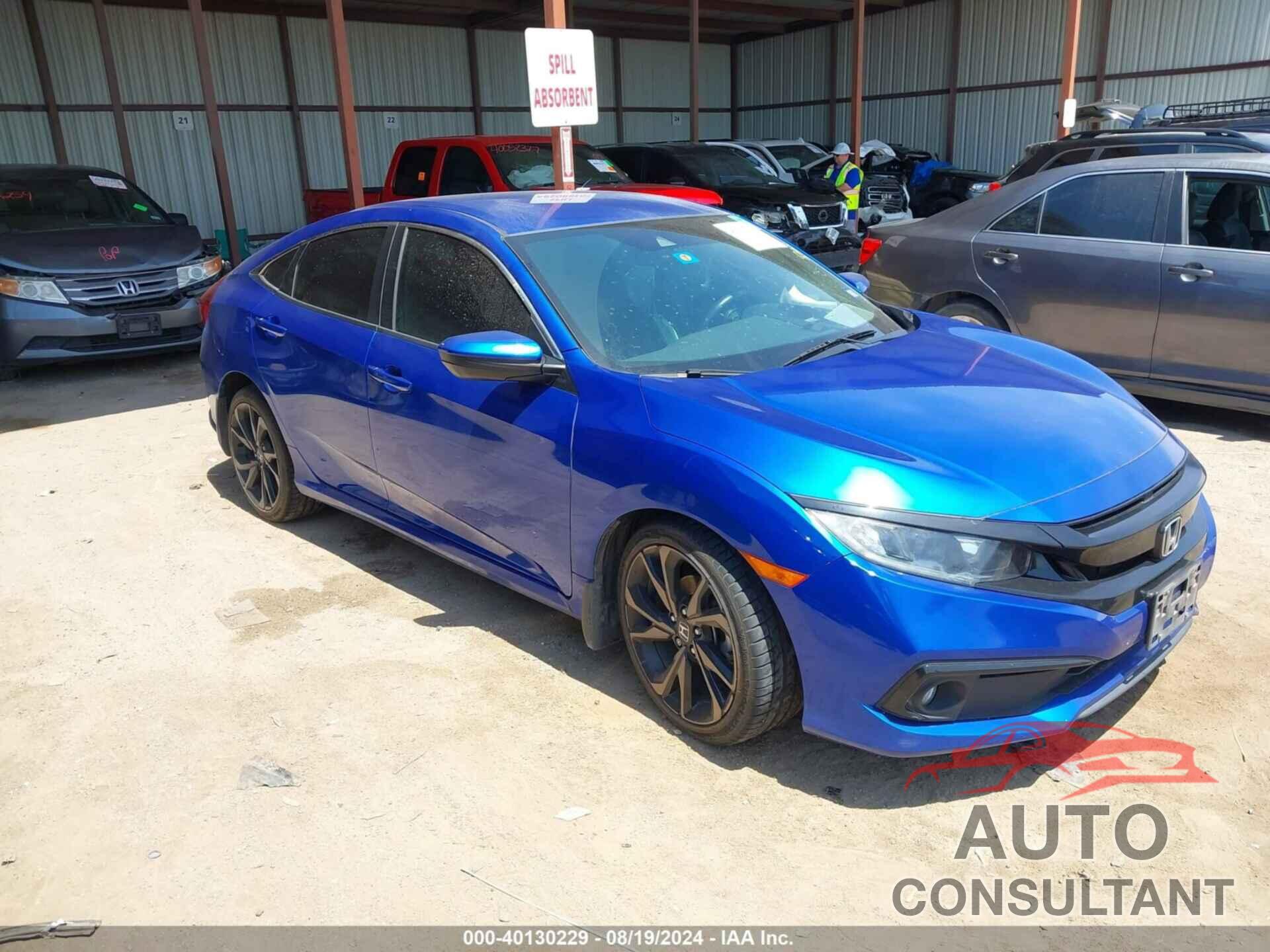 HONDA CIVIC 2020 - 19XFC2F82LE002337