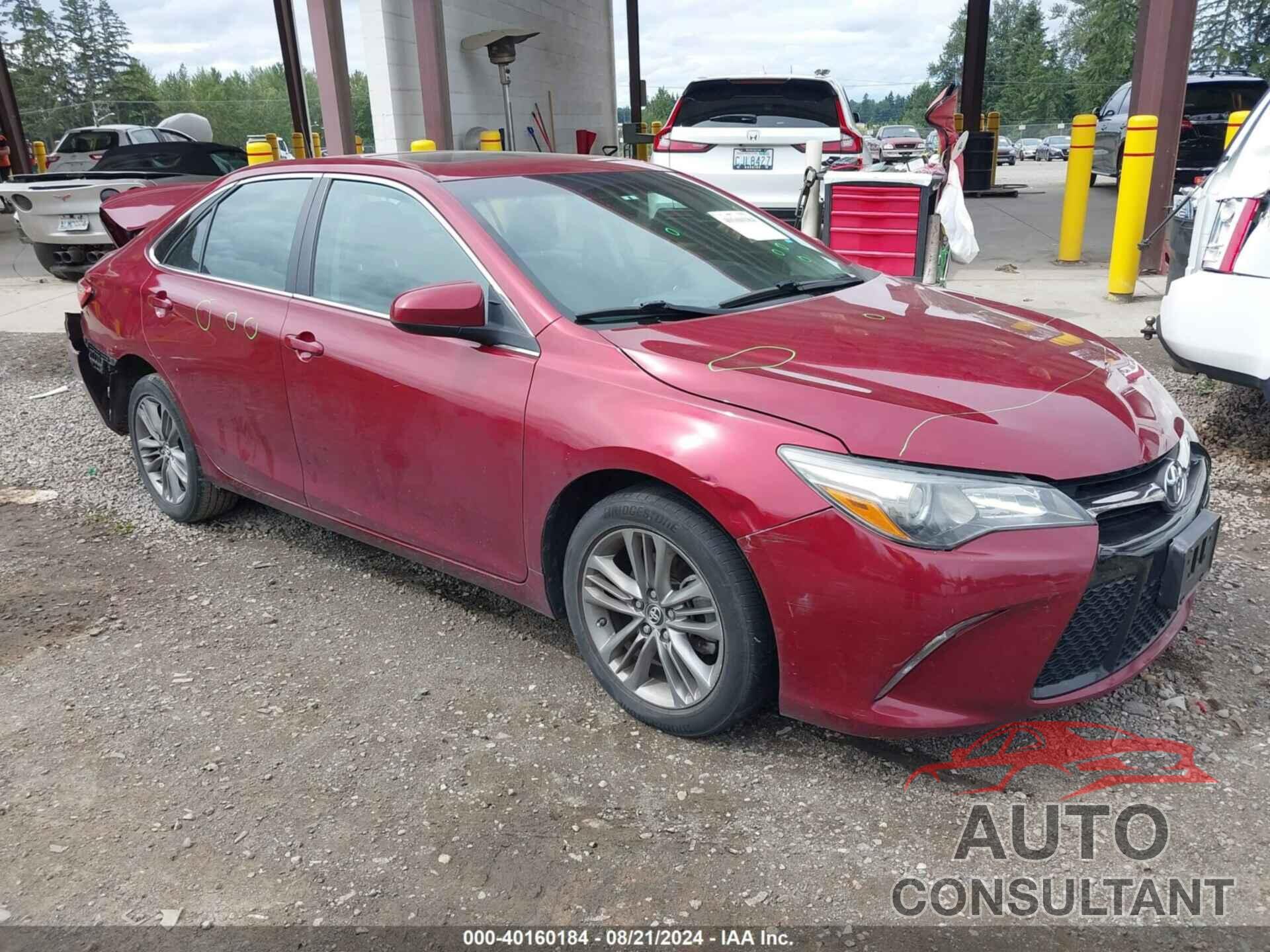 TOYOTA CAMRY 2016 - 4T1BF1FK6GU505657