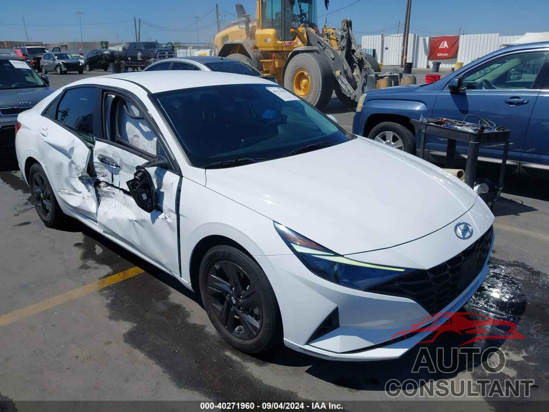 HYUNDAI ELANTRA HYBRID 2021 - KMHLM4AJ2MU008336