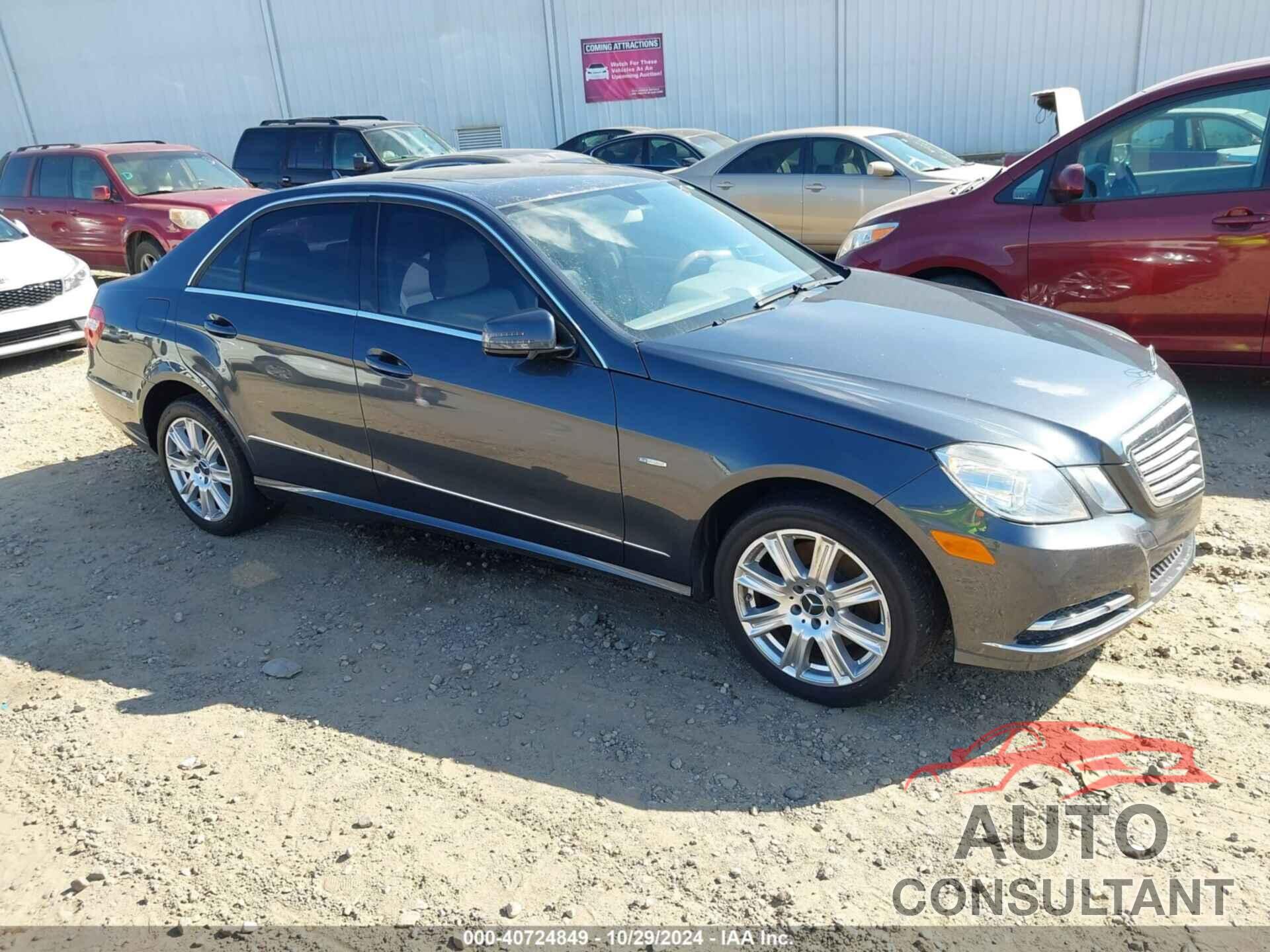 MERCEDES-BENZ E 350 2012 - WDDHF5KBXCA593352