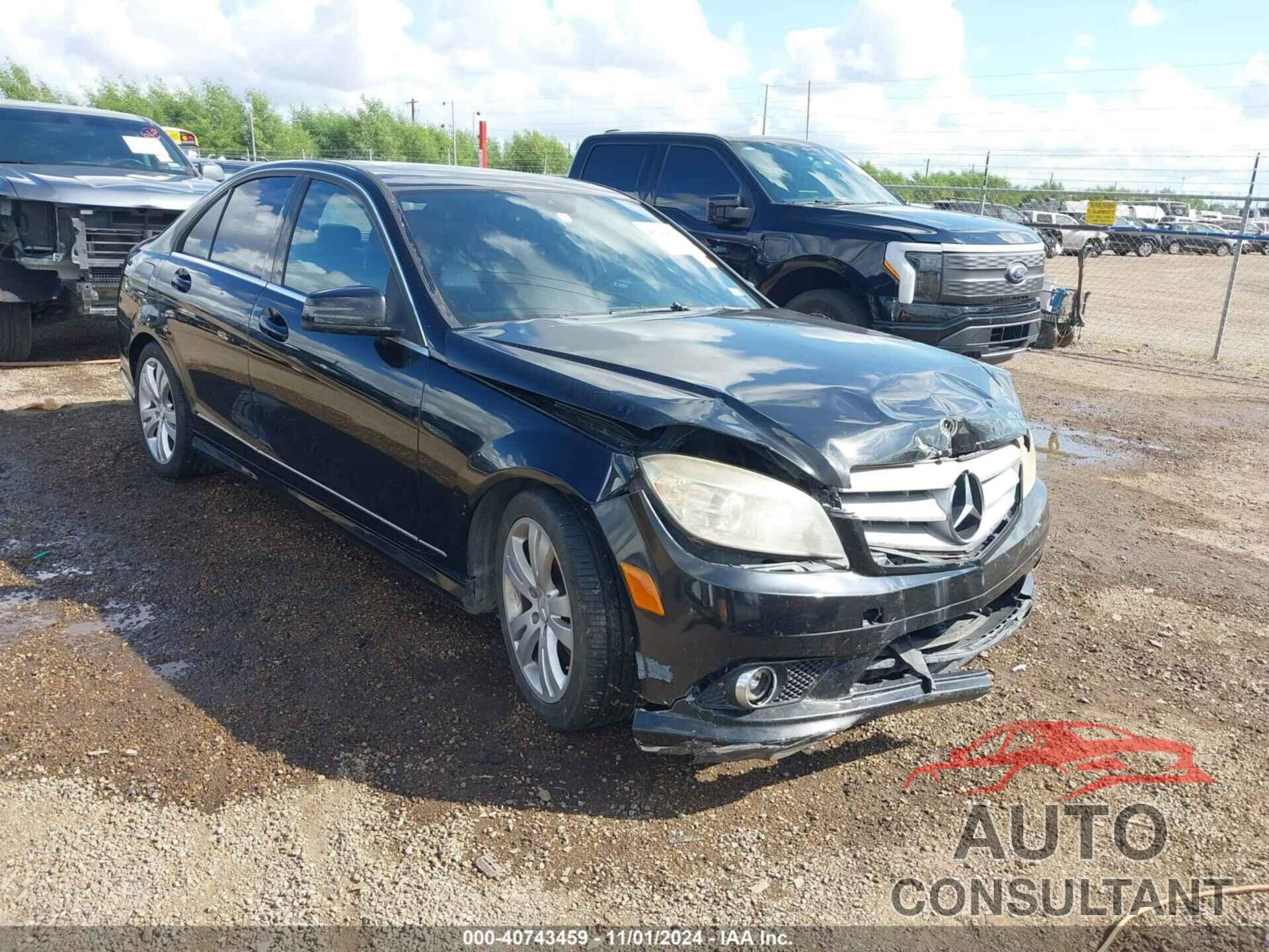 MERCEDES-BENZ C 300 2010 - WDDGF8BB8AR130010