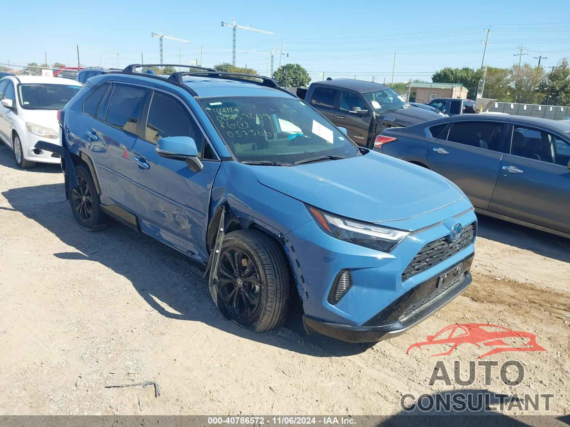 TOYOTA RAV4 HYBRID 2023 - JTM16RFV7PJ037366