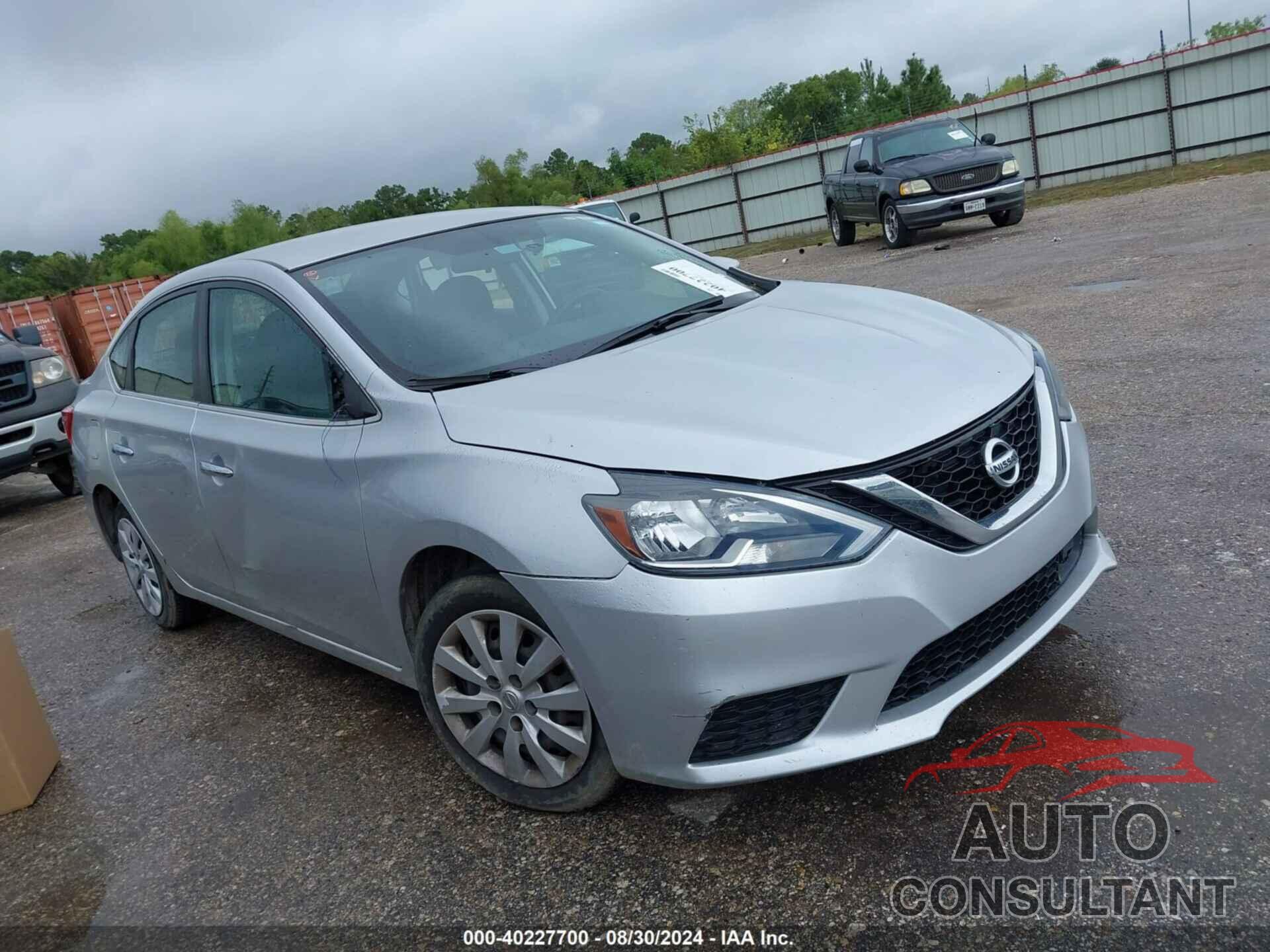 NISSAN SENTRA 2019 - 3N1AB7AP6KY225862