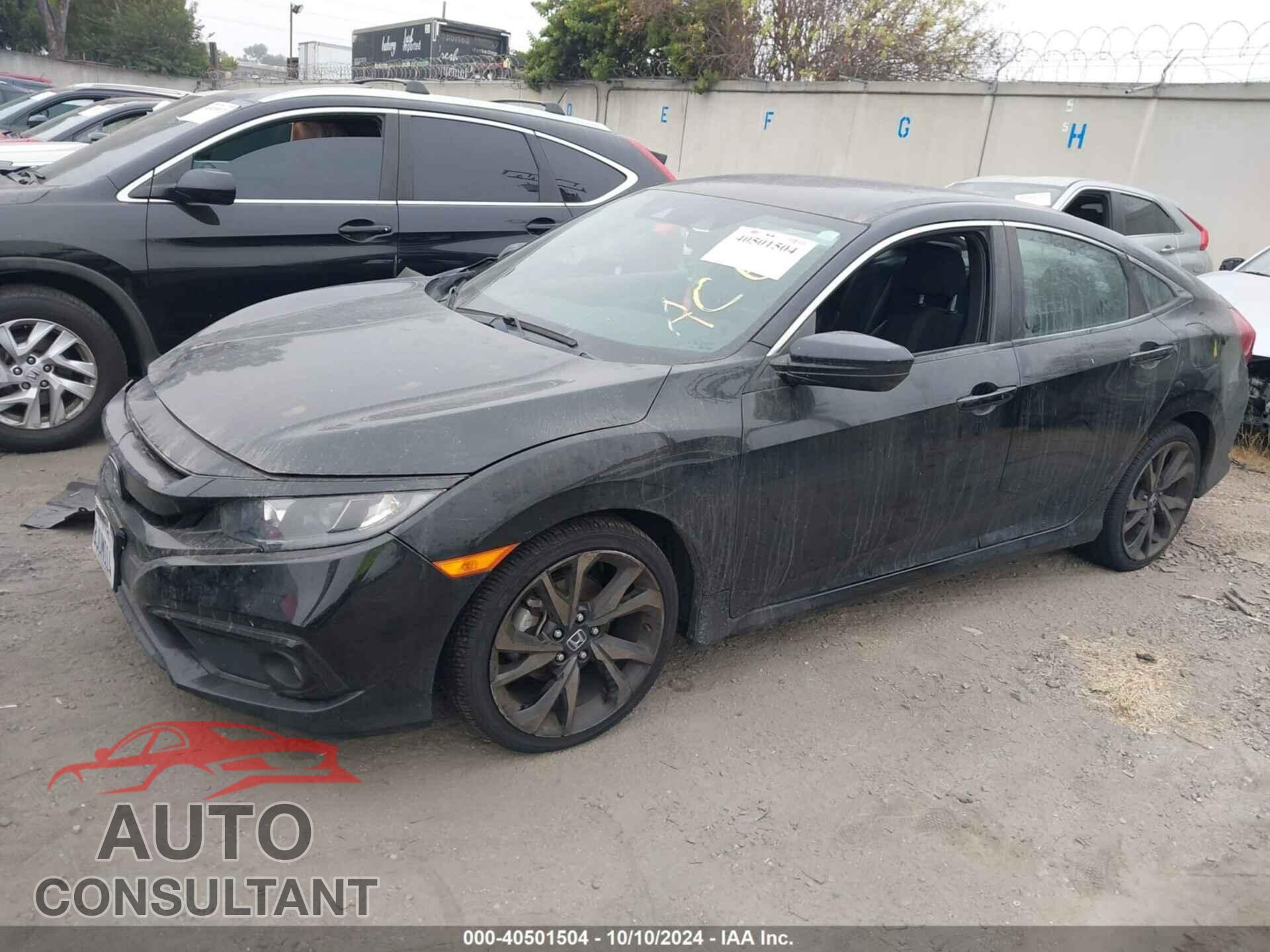 HONDA CIVIC 2019 - 2HGFC2F83KH515519