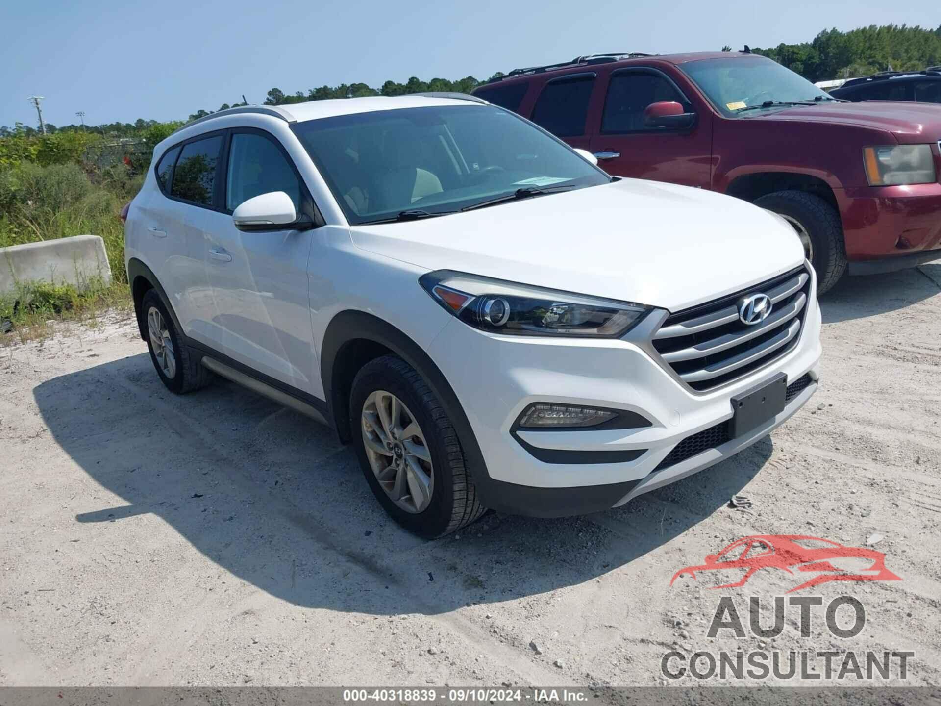 HYUNDAI TUCSON 2017 - KM8J3CA20HU344358