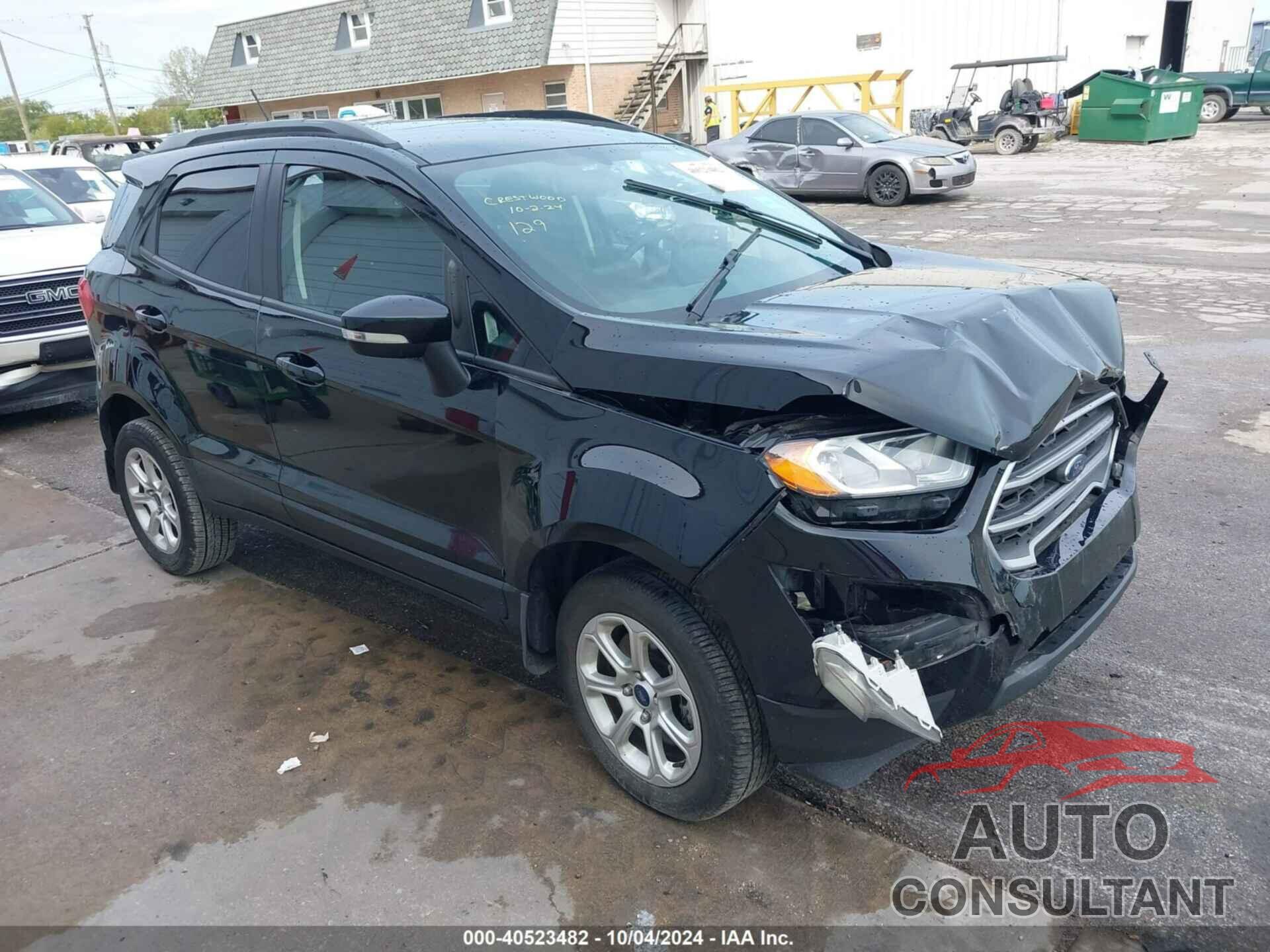 FORD ECOSPORT 2021 - MAJ6S3GL8MC409685