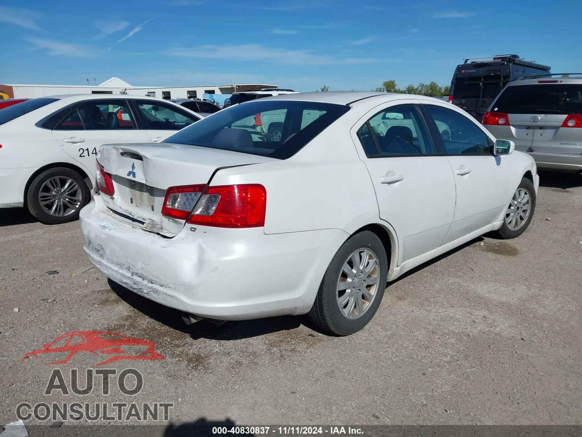 MITSUBISHI GALANT 2012 - 4A32B2FF7CE007266