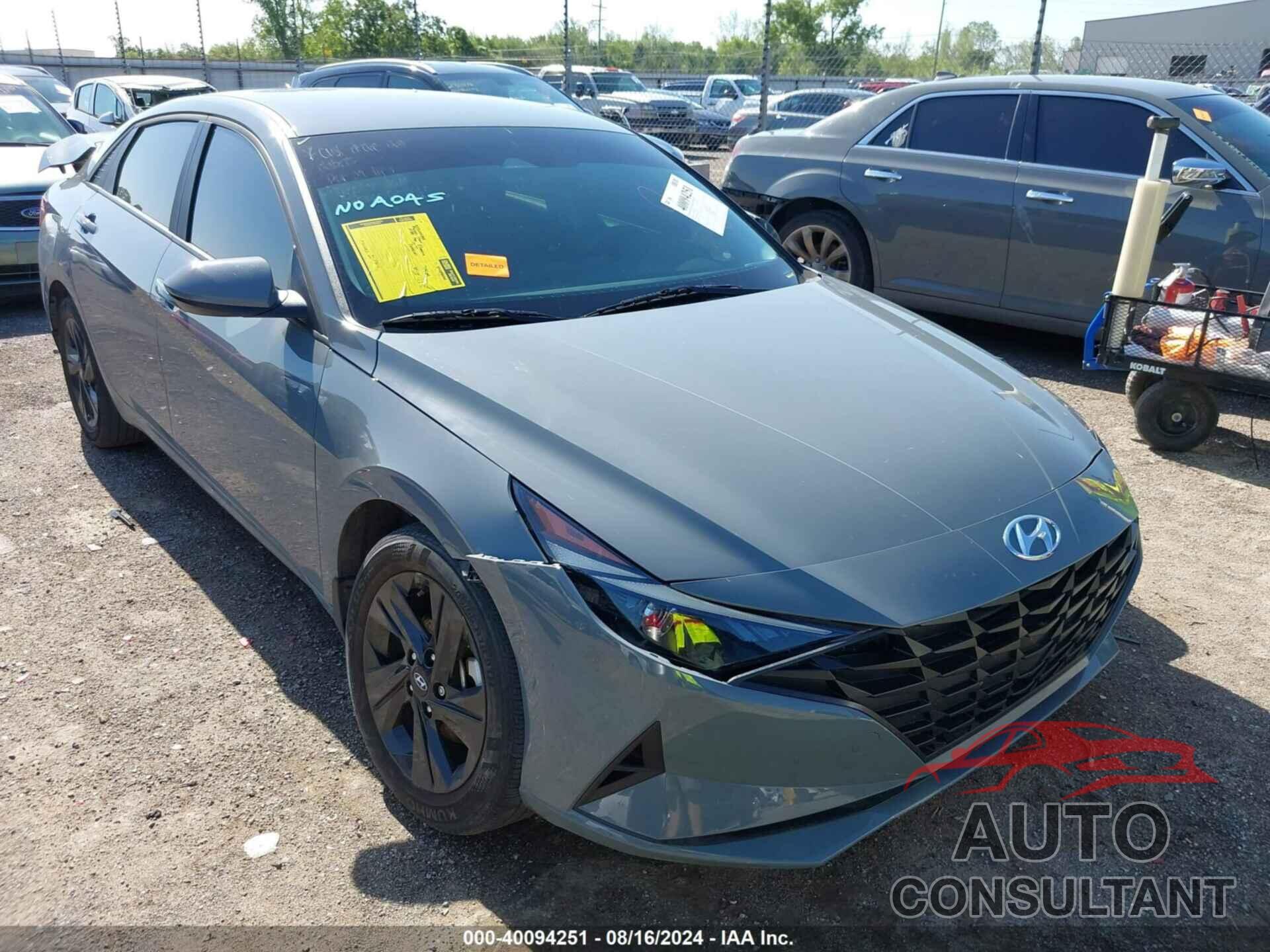 HYUNDAI ELANTRA 2022 - KMHLM4AGXNU332138