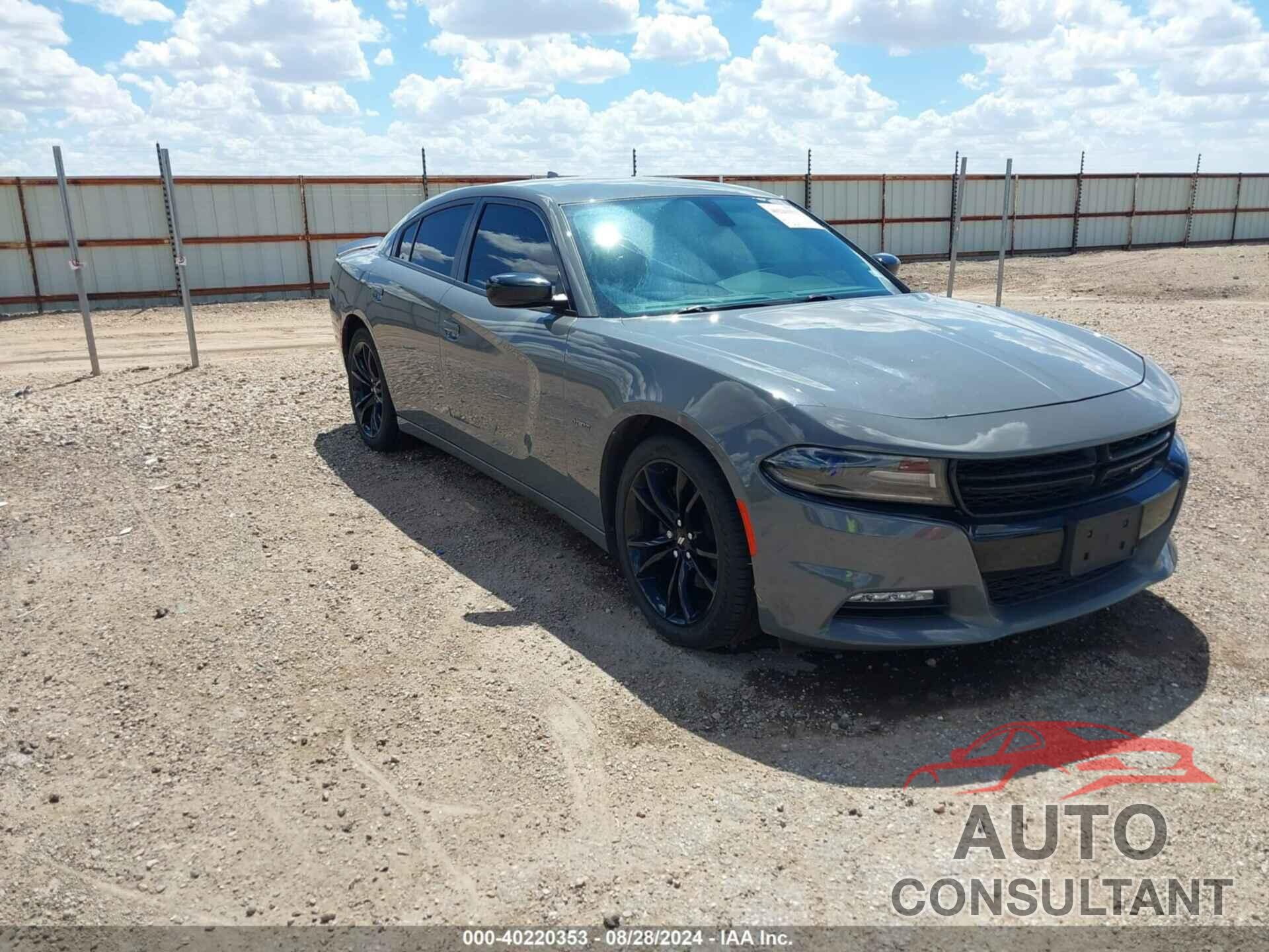 DODGE CHARGER 2017 - 2C3CDXCT5HH525650