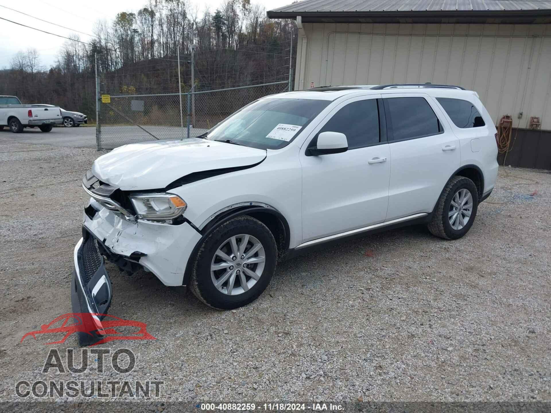 DODGE DURANGO 2020 - 1C4RDJAG3LC432856