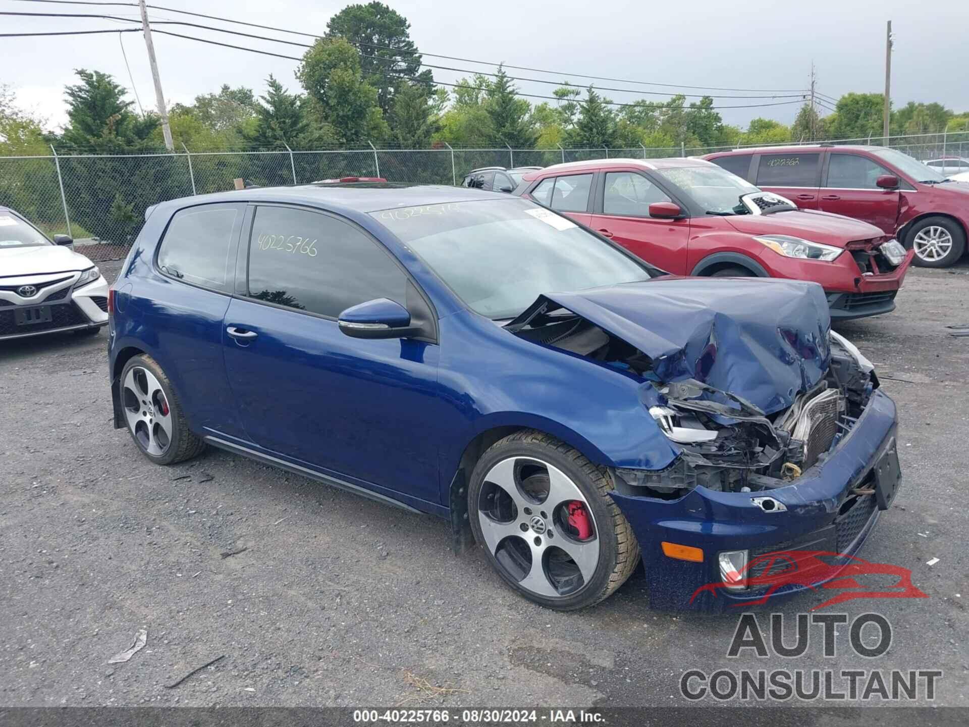 VOLKSWAGEN GTI 2011 - WVWFD7AJ2BW189197