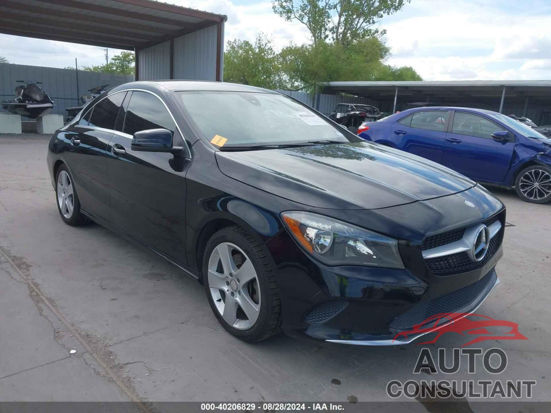 MERCEDES-BENZ CLA 250 2017 - WDDSJ4EBXHN423485
