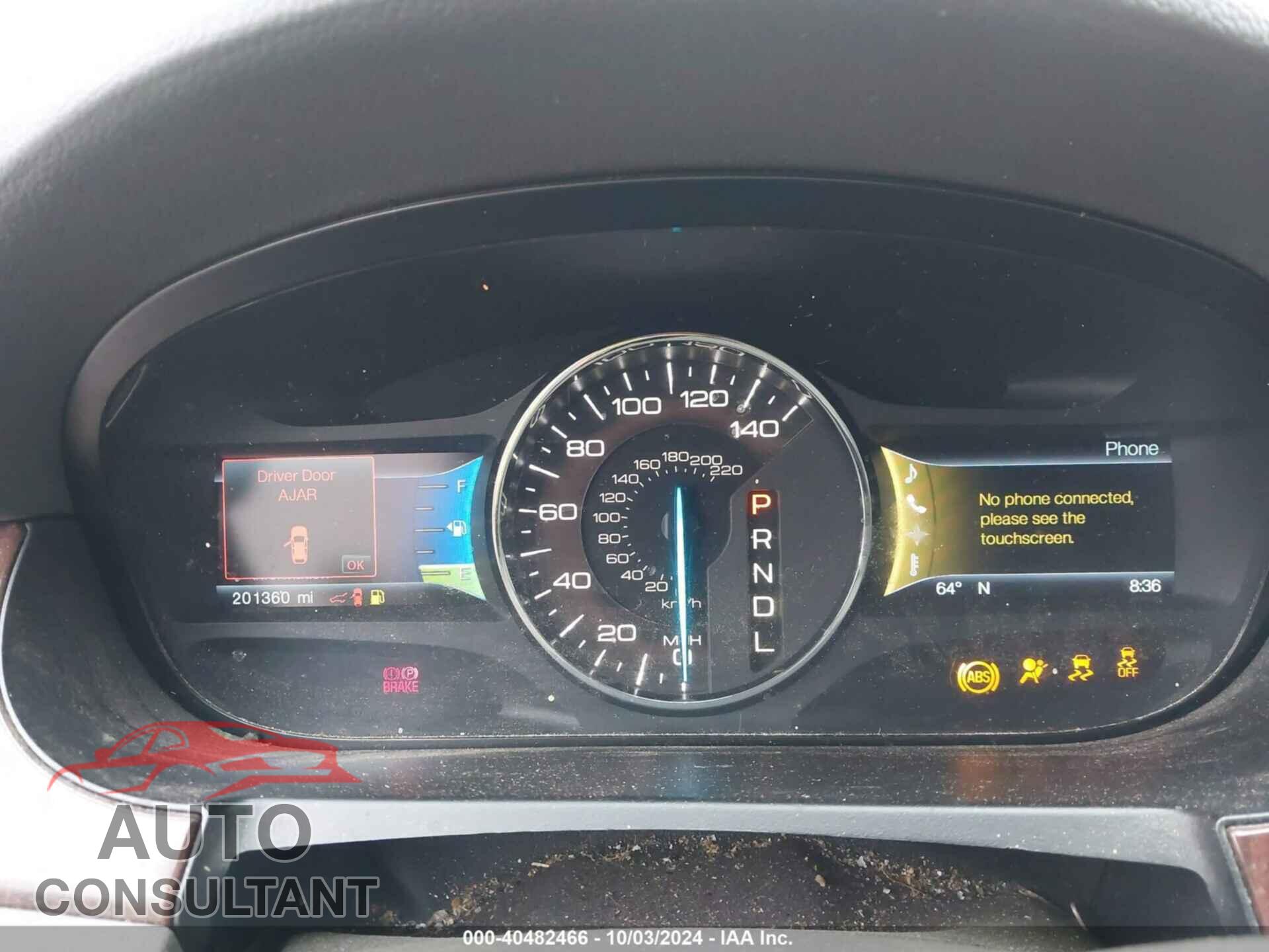 FORD EDGE 2013 - 2FMDK3K95DBA01038