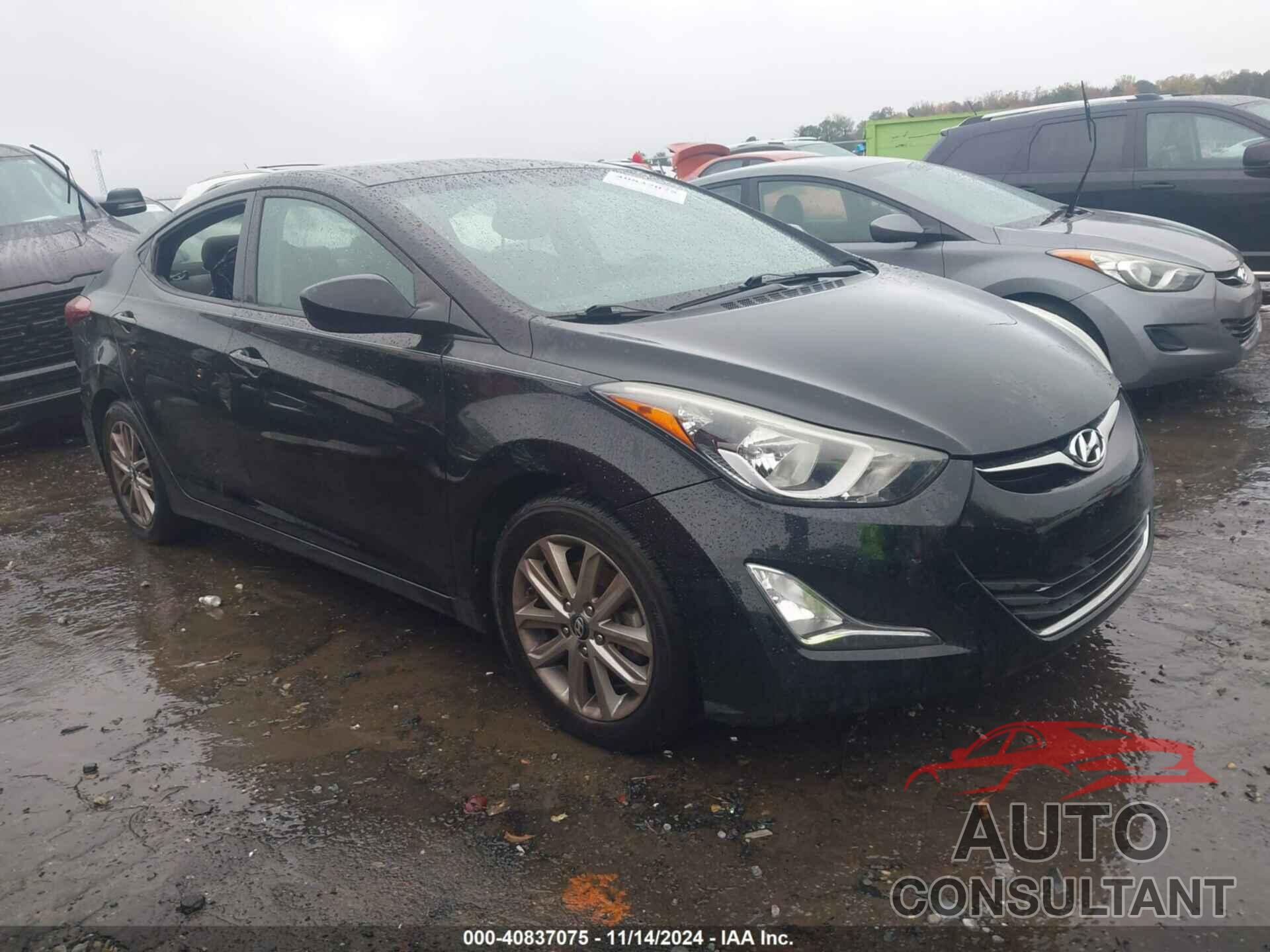 HYUNDAI ELANTRA 2014 - KMHDH4AE4EU084198