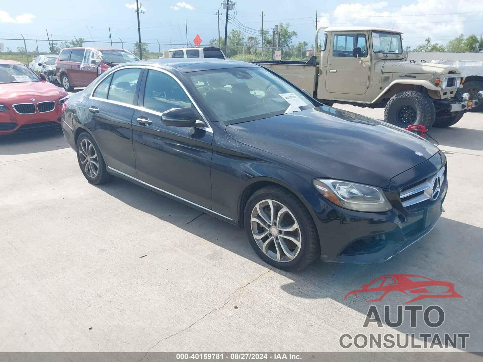 MERCEDES-BENZ C 300 2017 - 55SWF4KBXHU202368