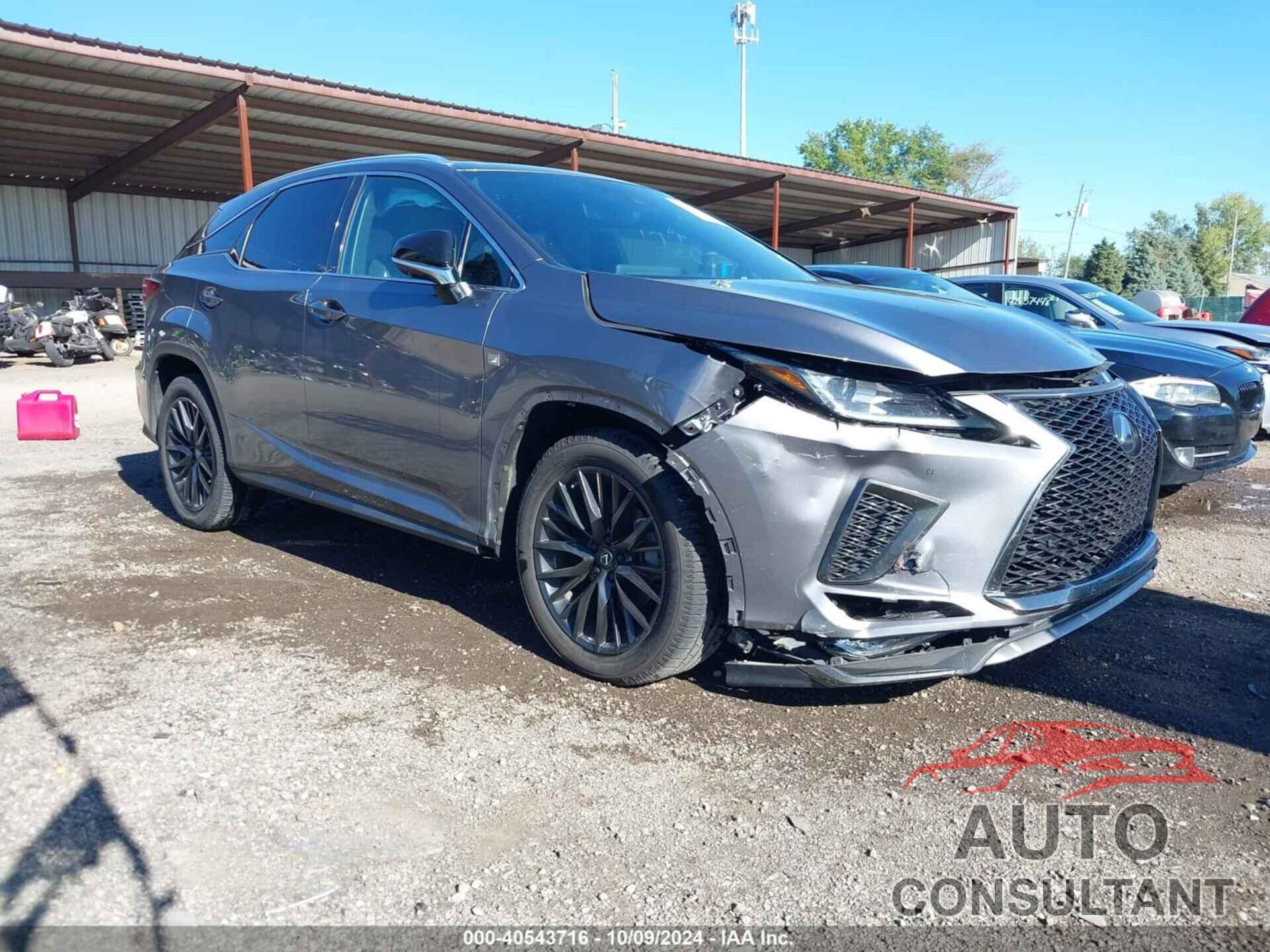 LEXUS RX 2022 - 2T2YZMDA5NC345147