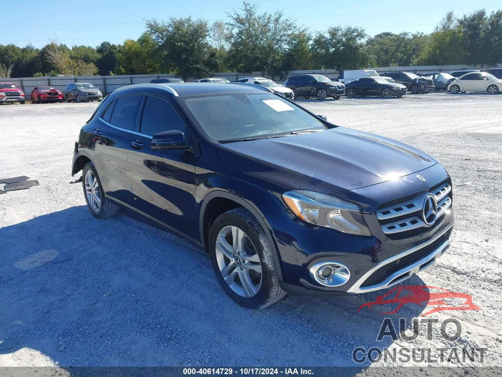 MERCEDES-BENZ GLA 250 2018 - WDCTG4GB6JJ450023