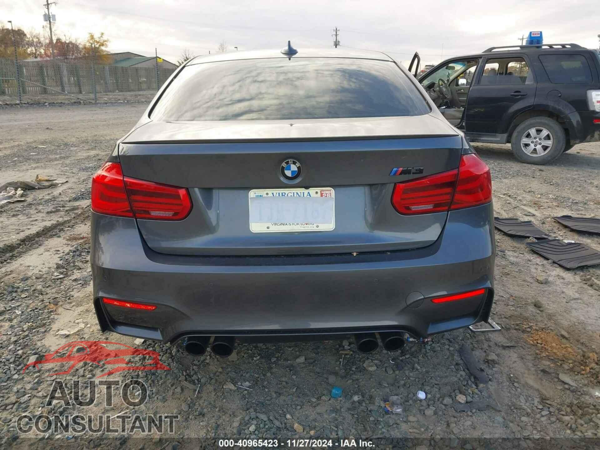 BMW M3 2016 - WBS8M9C55G5E68723