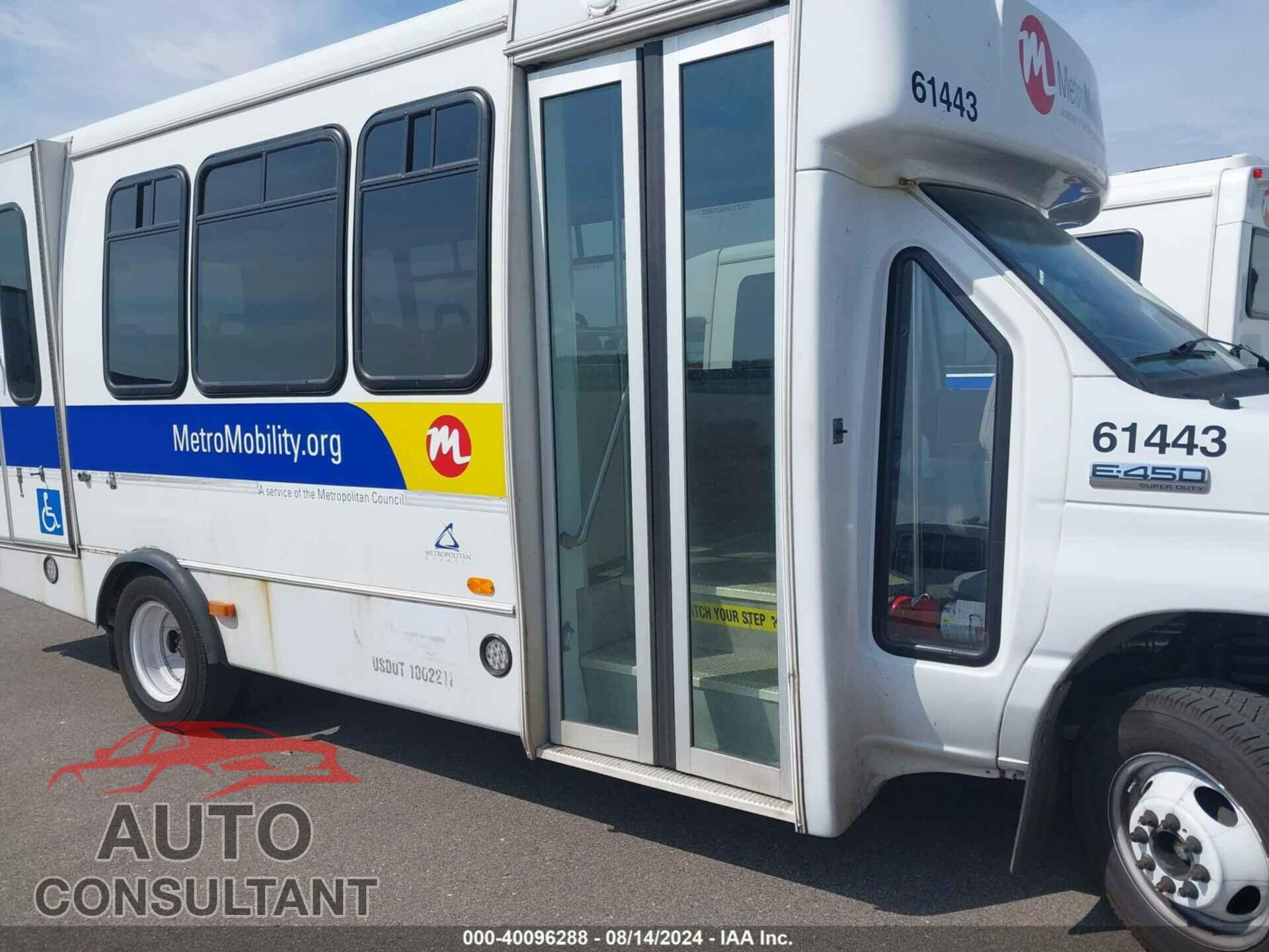 FORD E-450 CUTAWAY 2019 - 1FDFE4FS9KDC31014