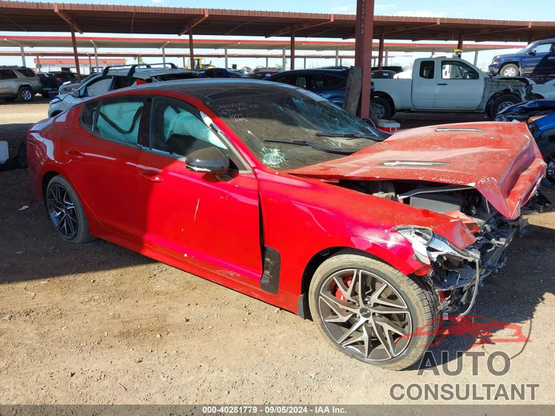 KIA STINGER 2023 - KNAE35LD3P6131193