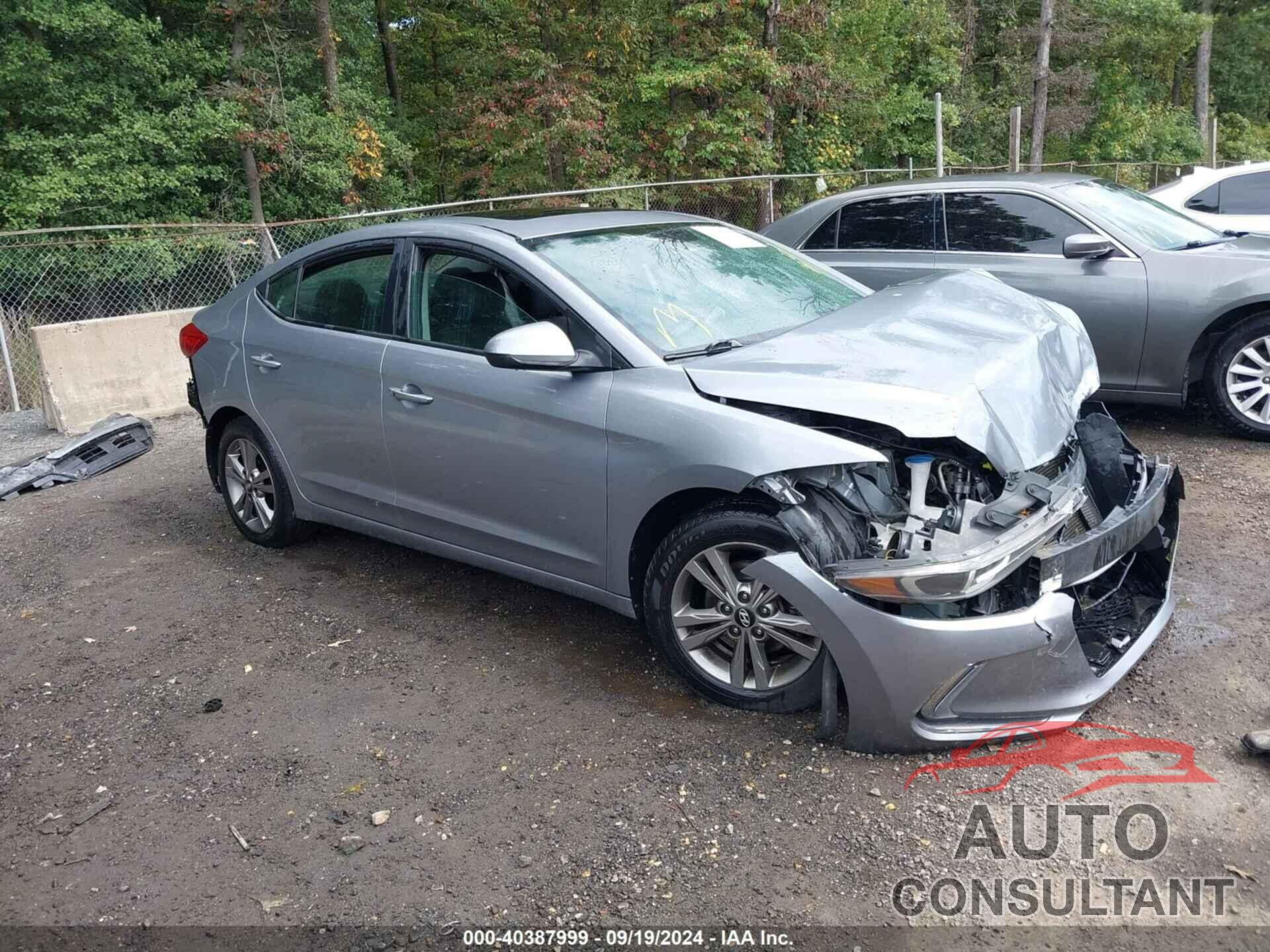 HYUNDAI ELANTRA 2017 - 5NPD84LF8HH154200