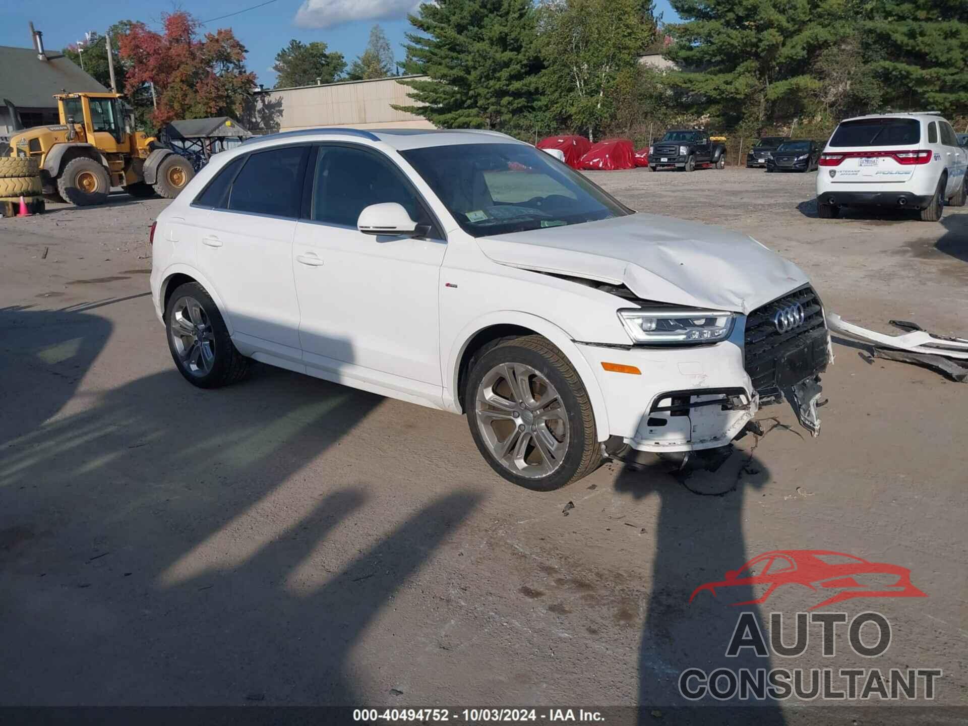 AUDI Q3 2017 - WA1GCCFS3HR014699