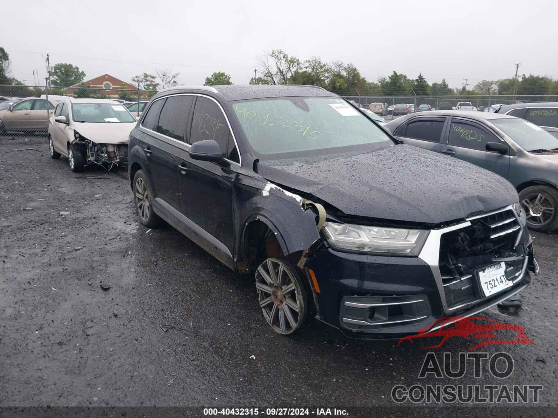 AUDI Q7 2017 - WA1VAAF77HD011296