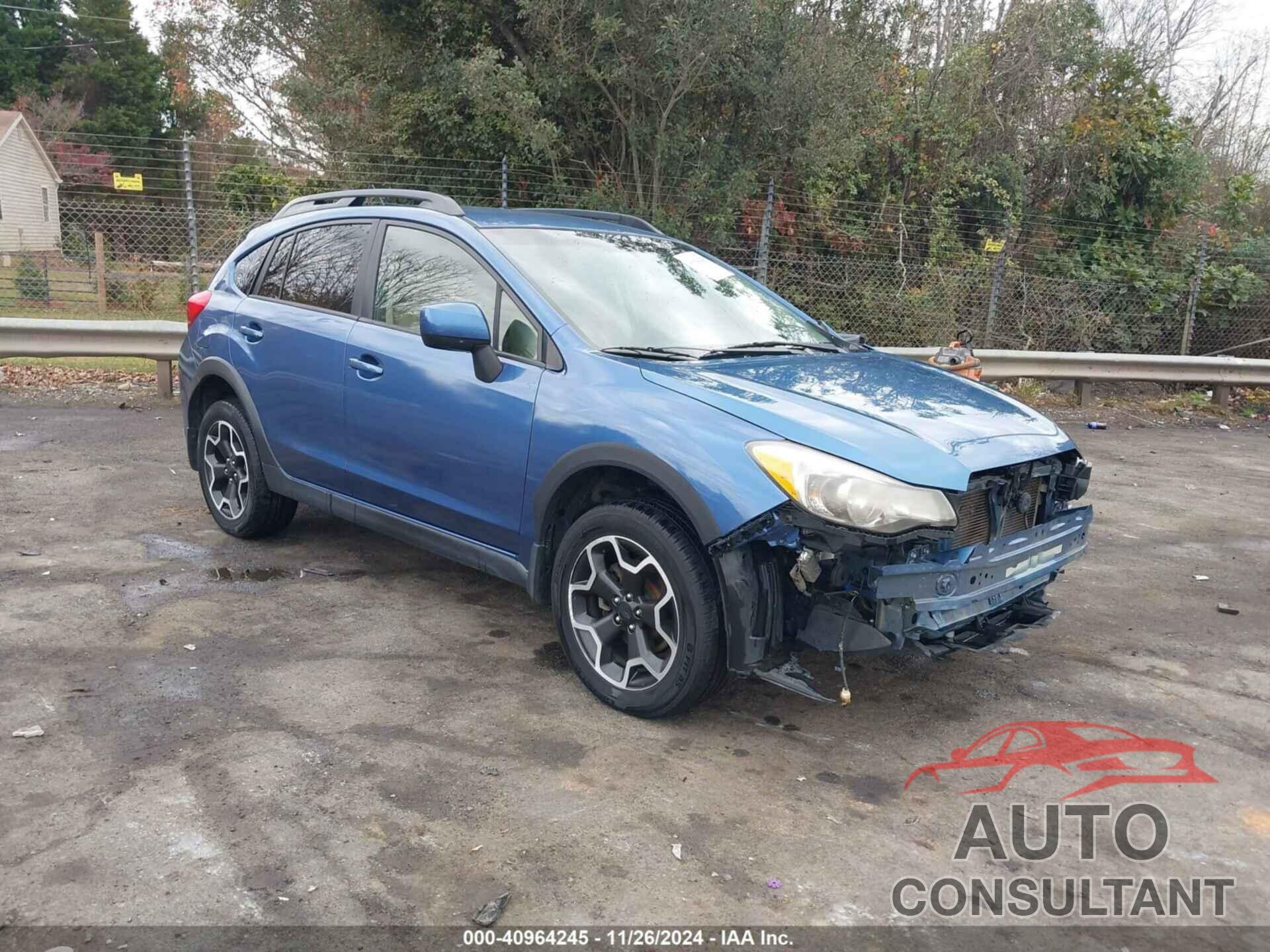 SUBARU XV CROSSTREK 2014 - JF2GPAGC5E8310736