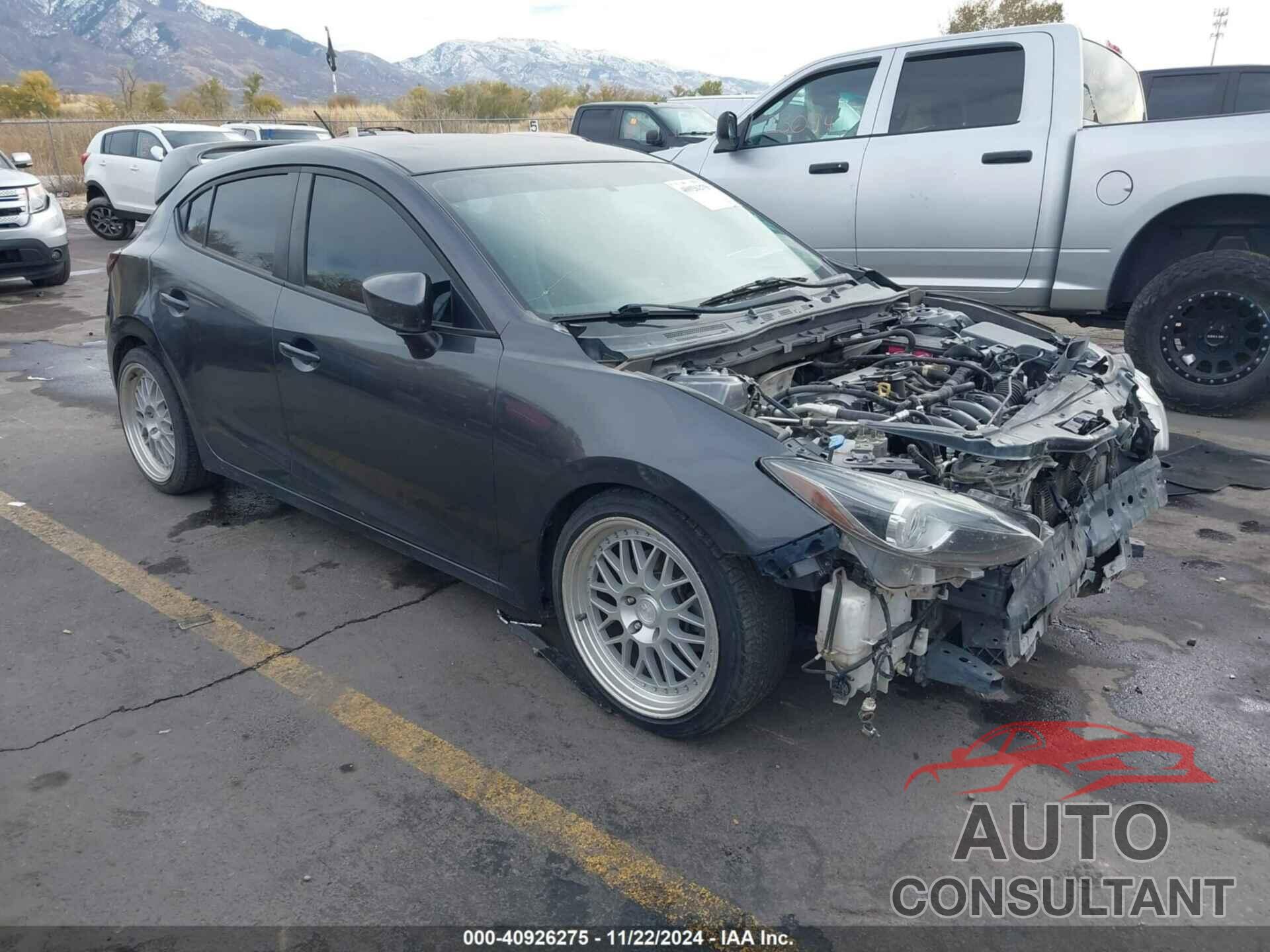 MAZDA MAZDA3 2014 - JM1BM1K72E1186770