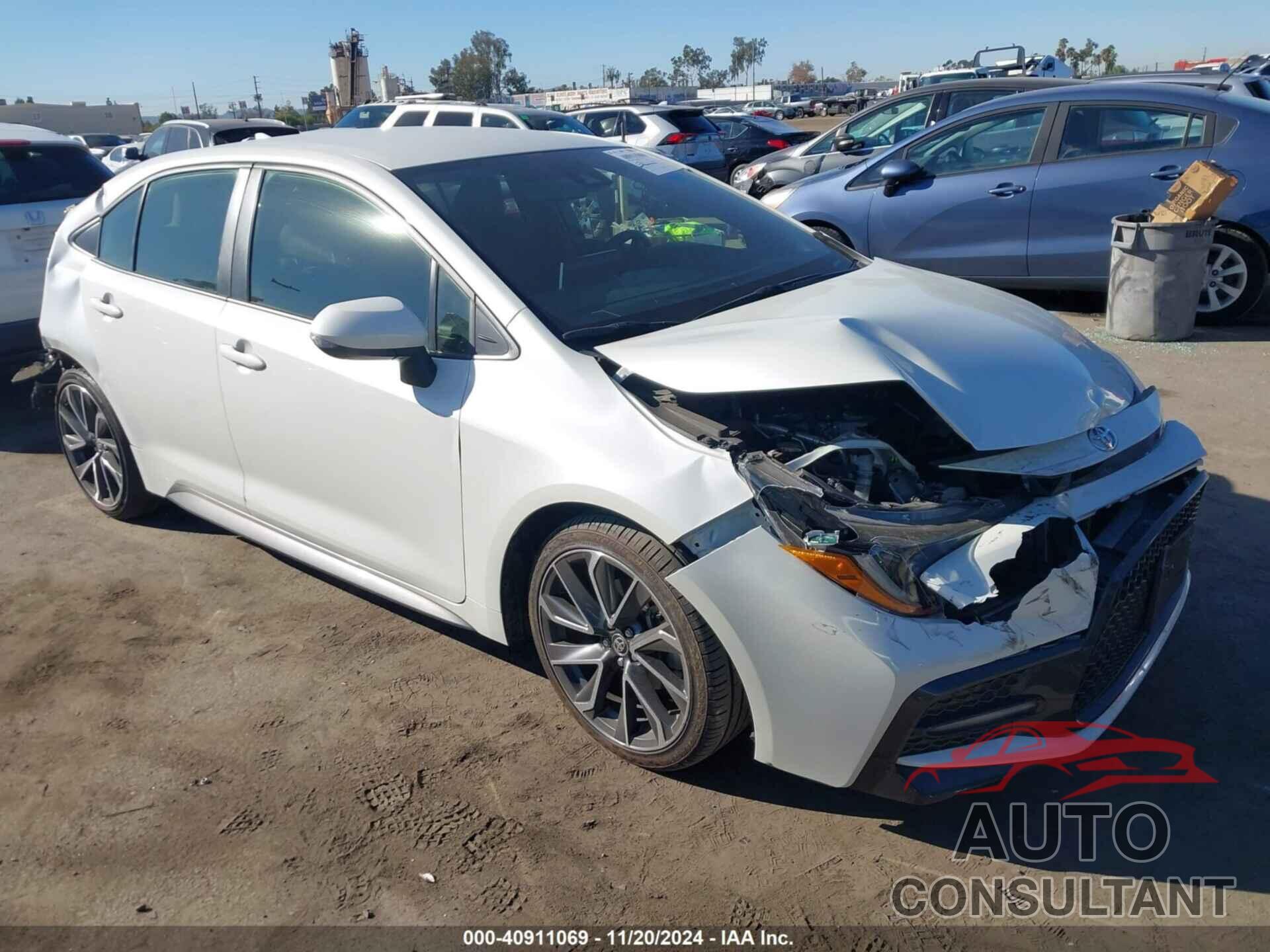 TOYOTA COROLLA 2021 - JTDS4MCE8MJ065240