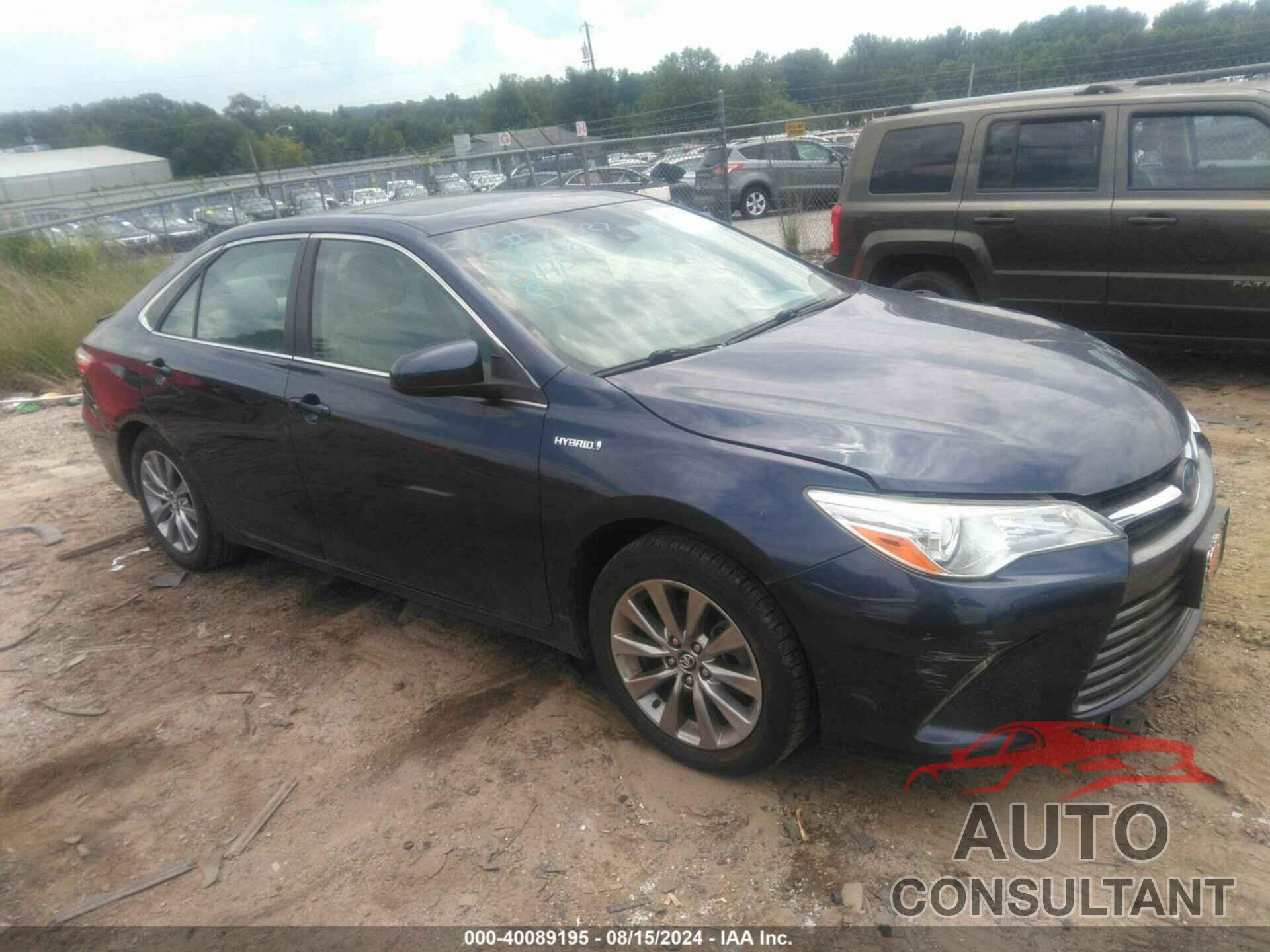 TOYOTA CAMRY HYBRID 2017 - 4T1BD1FK8HU229215