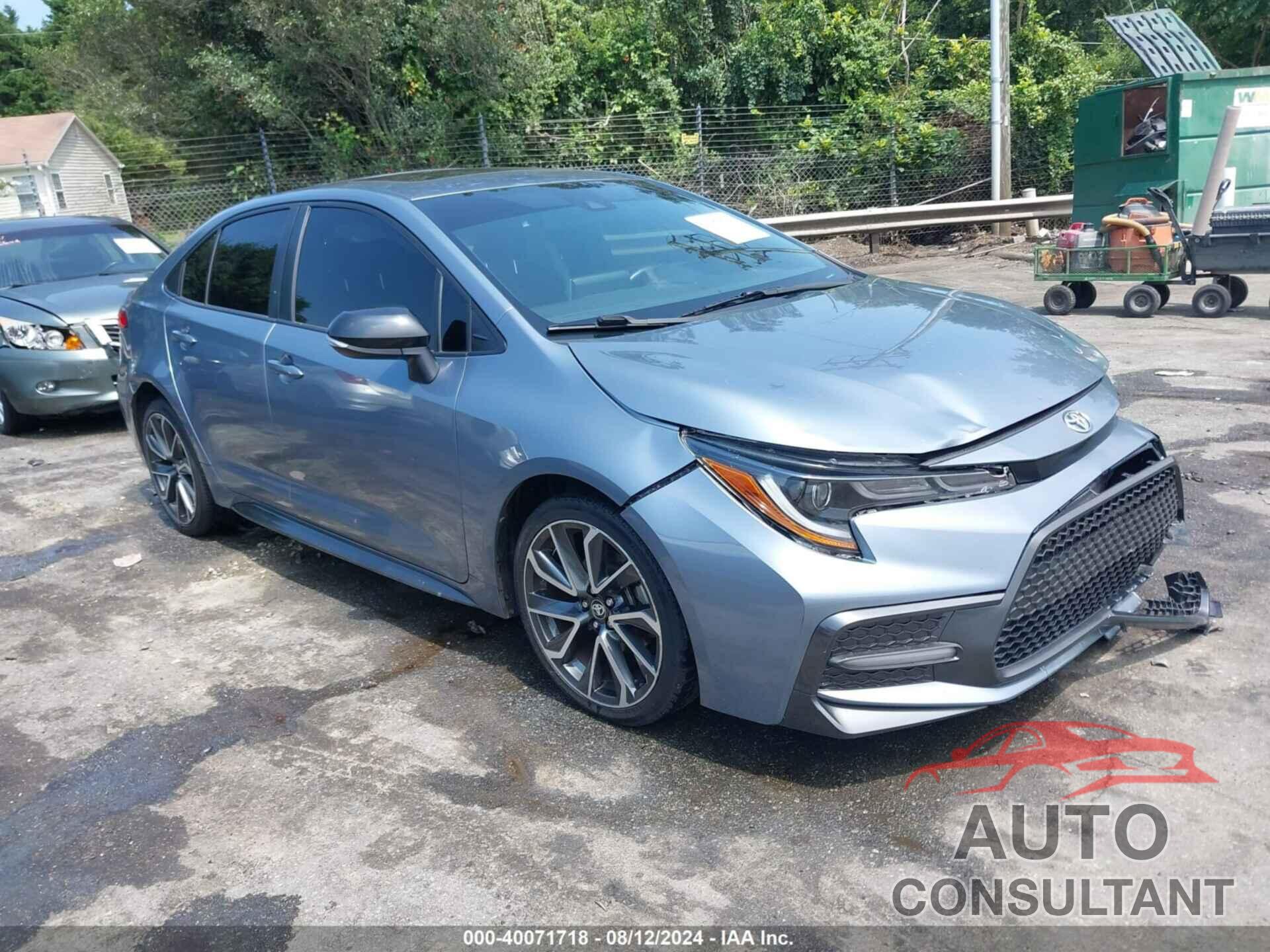 TOYOTA COROLLA 2021 - JTDP4MCE7MJ073206